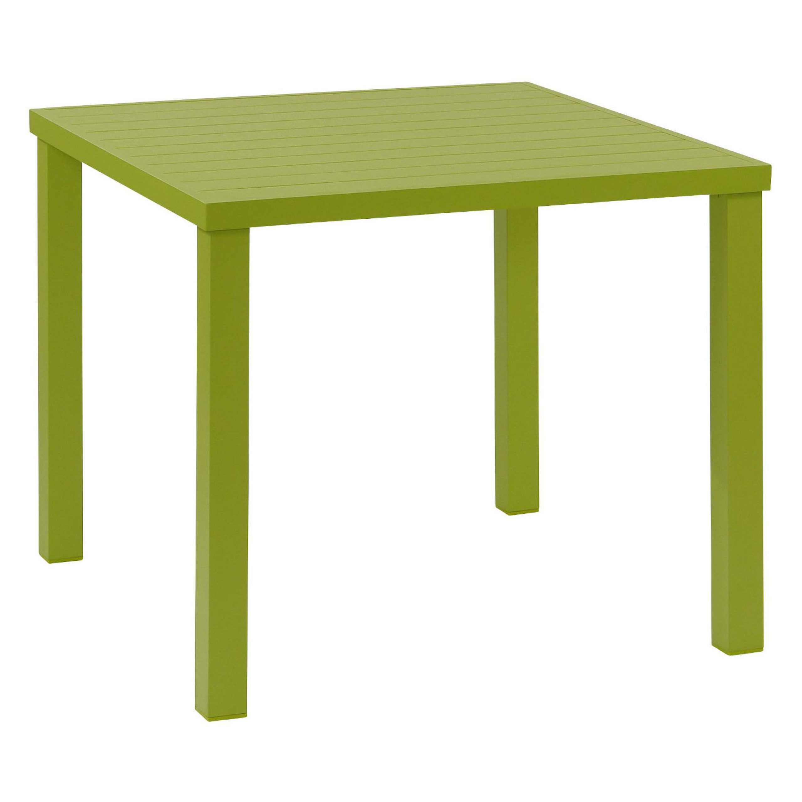 Inko Gartentisch Inko Gartentisch Ronda Alu 90x90x74,5 cm Terrassentisch 3 Farben zur