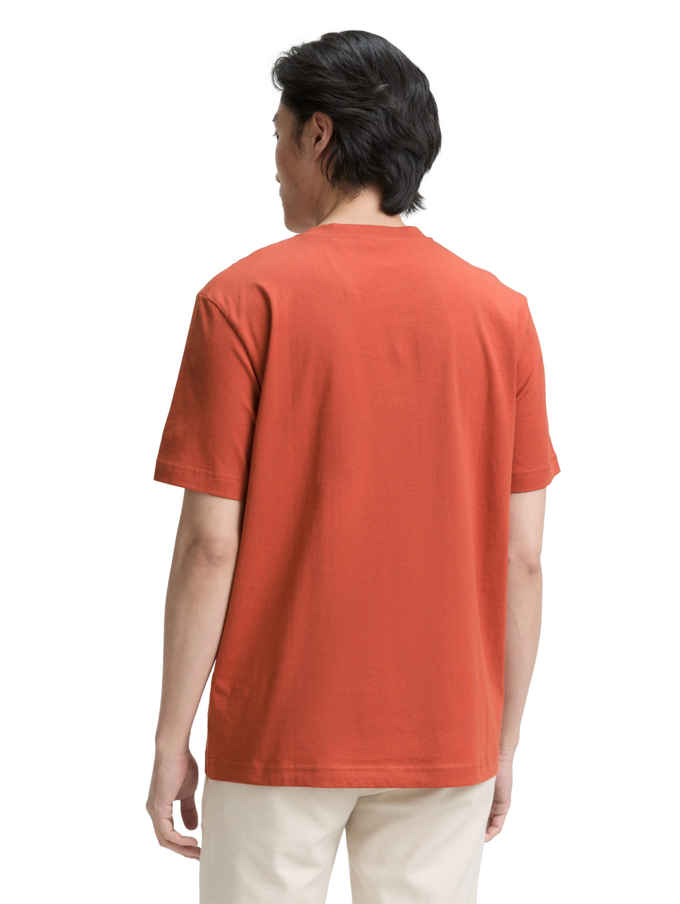 TOM TAILOR T-Shirt mit Logofrontprint