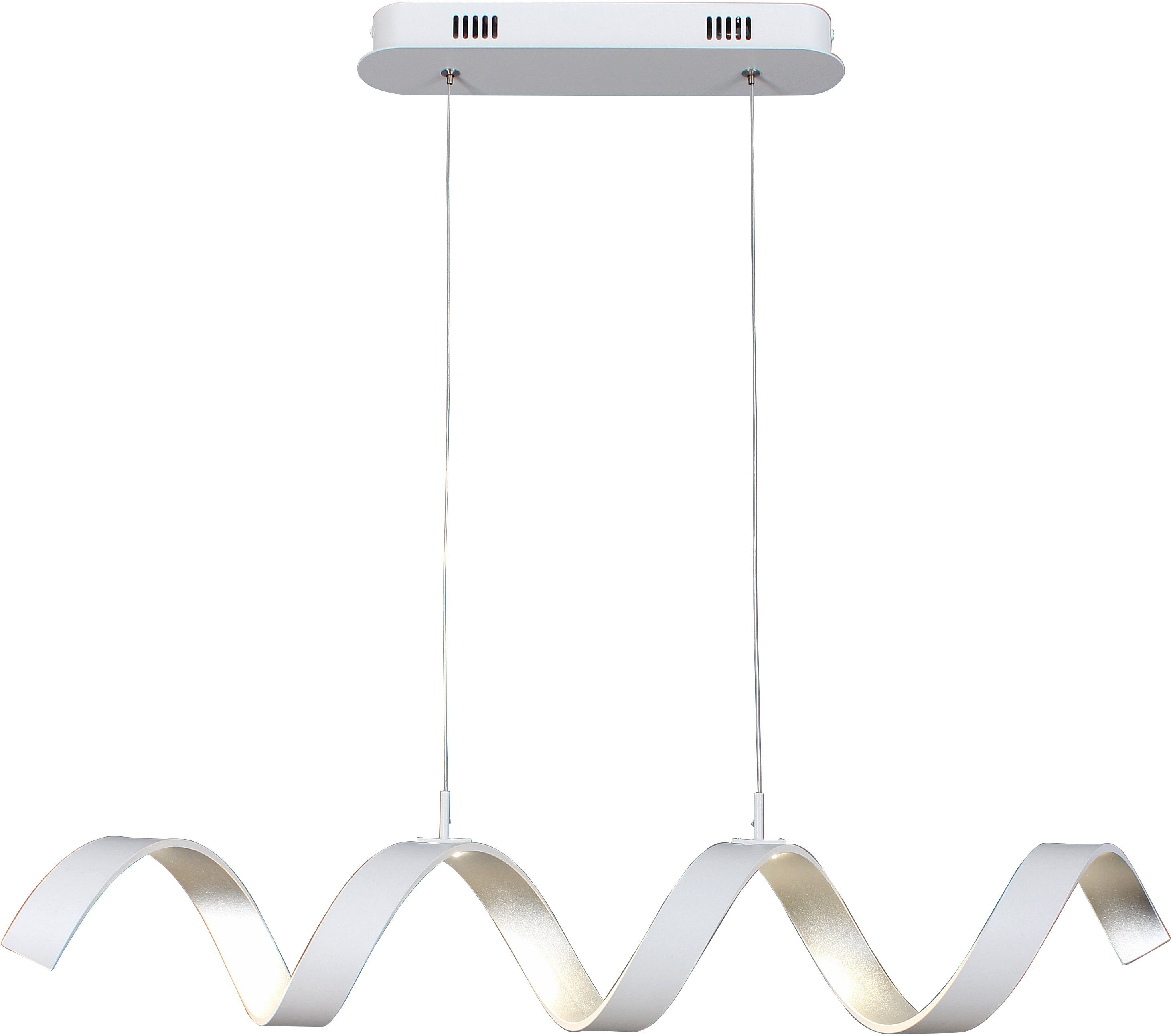 LED Design HELIX, Warmweiß fest LUCE LED Pendelleuchte integriert,