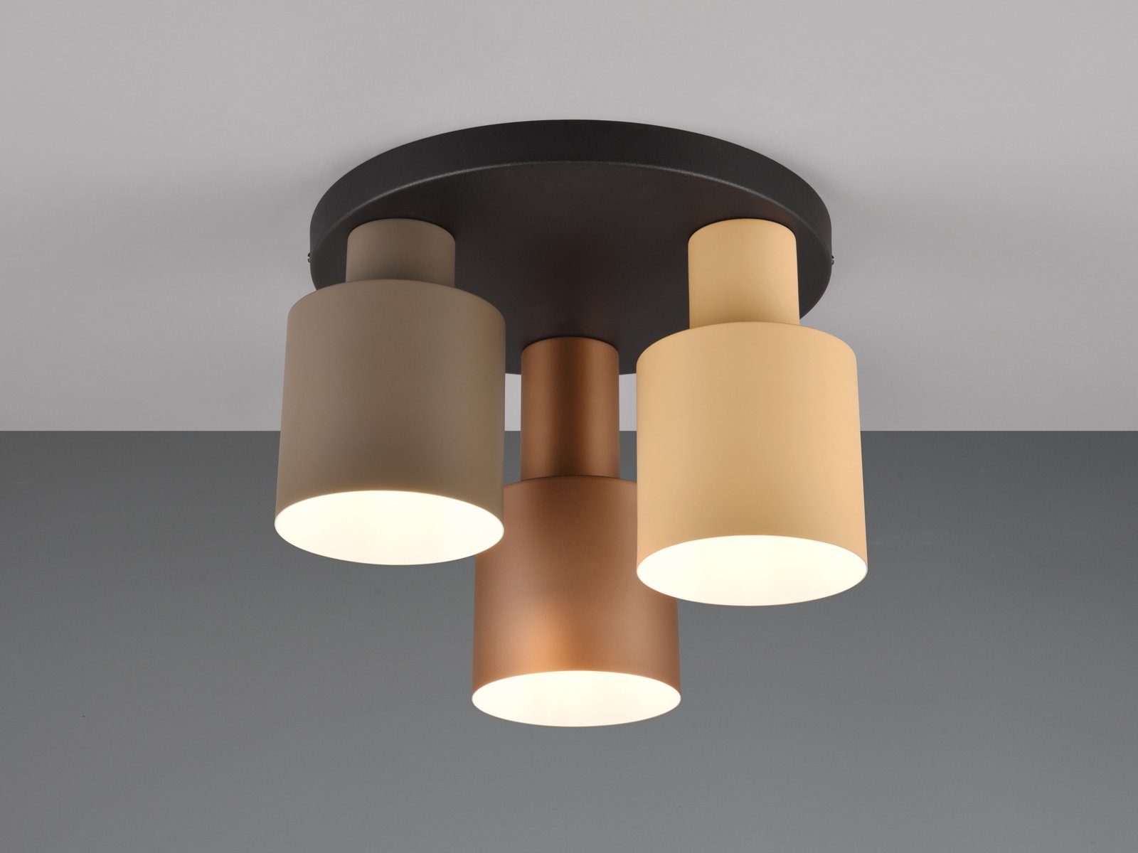 TRIO Leuchten LED Deckenleuchte, Dimmfunktion, LED wechselbar, warmweiß, di günstig online kaufen