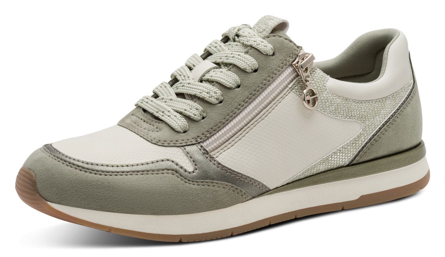 Tamaris Plateausneaker, Schnürschuh, Freizeitschuh, Halbschuh in veganer Verarbeitung