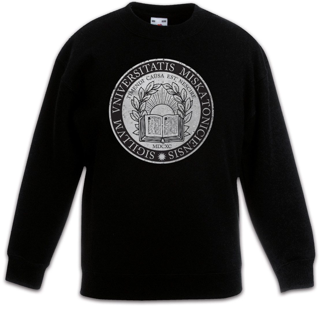 Sweatshirt Miskatonic Logo III Kinderpullover Lovecraft HP Sign Cthulhu Innsmouth
