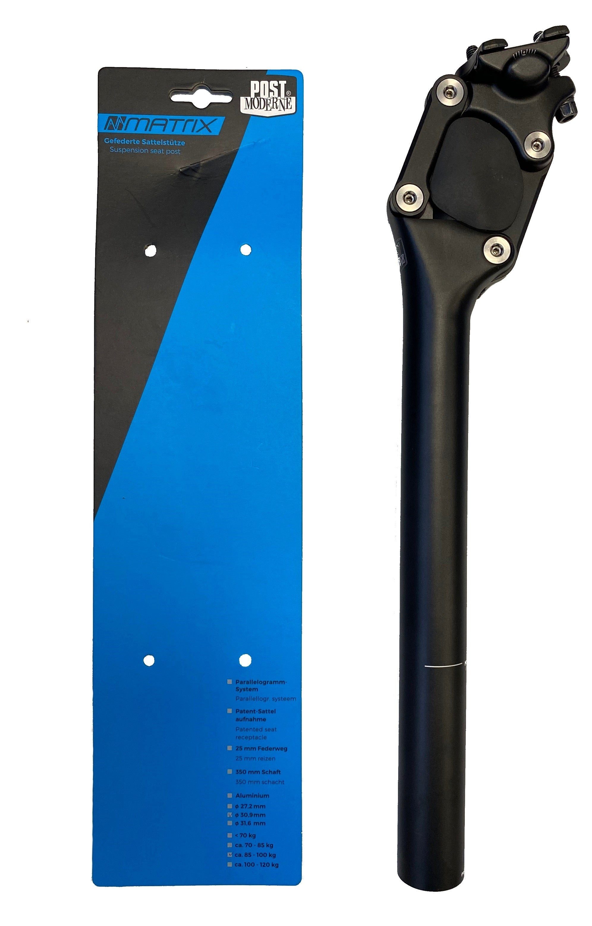 matrix Sattelstütze Matrix PL500 Federsattelstütze Parallelogramm 350mm