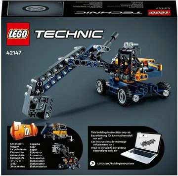 LEGO® Konstruktionsspielsteine Kipplaster (42147), LEGO® Technic, (177 St), Made in Europe