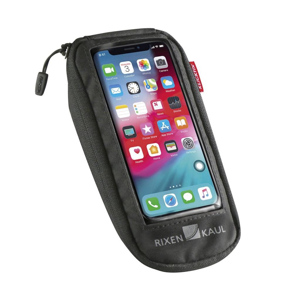 KlickFix Fahrradtasche KLICKfix Phone Bag Comfort S Smartphonetasche mit Quad Mini Adapter -