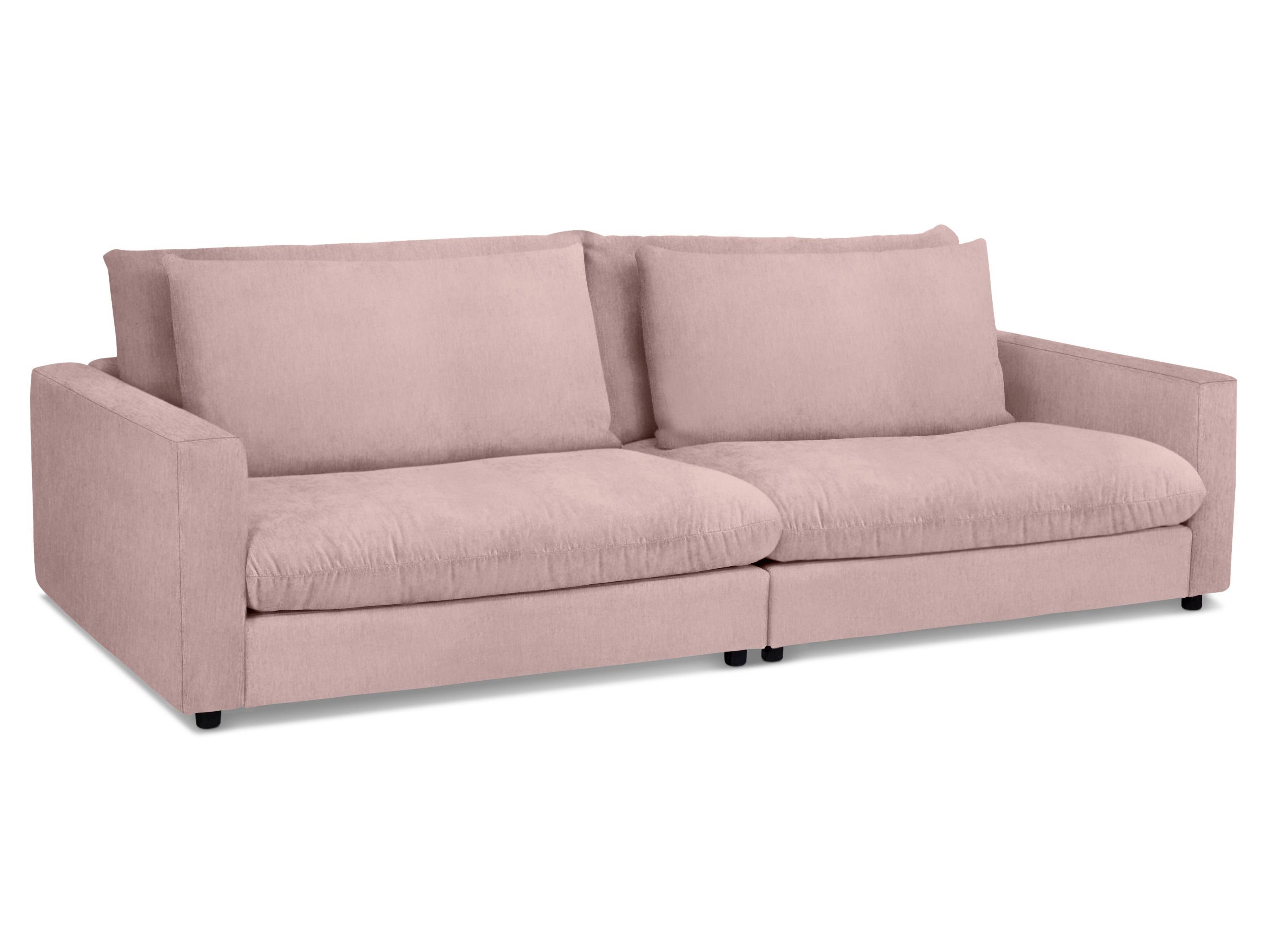 WANGEROOGE Sofa, SANSIBAR 268x87x127 BHT Living Sofa cm) rosa 268x87x127 cm SANSIBAR (BHT Sofa