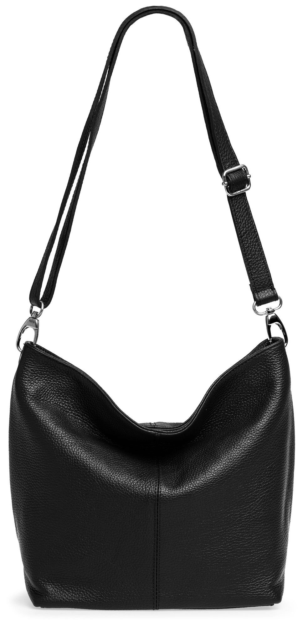Caspar Schultertasche Klassische Damen Leder Handtasche - PREMIUM LINE - Mo günstig online kaufen