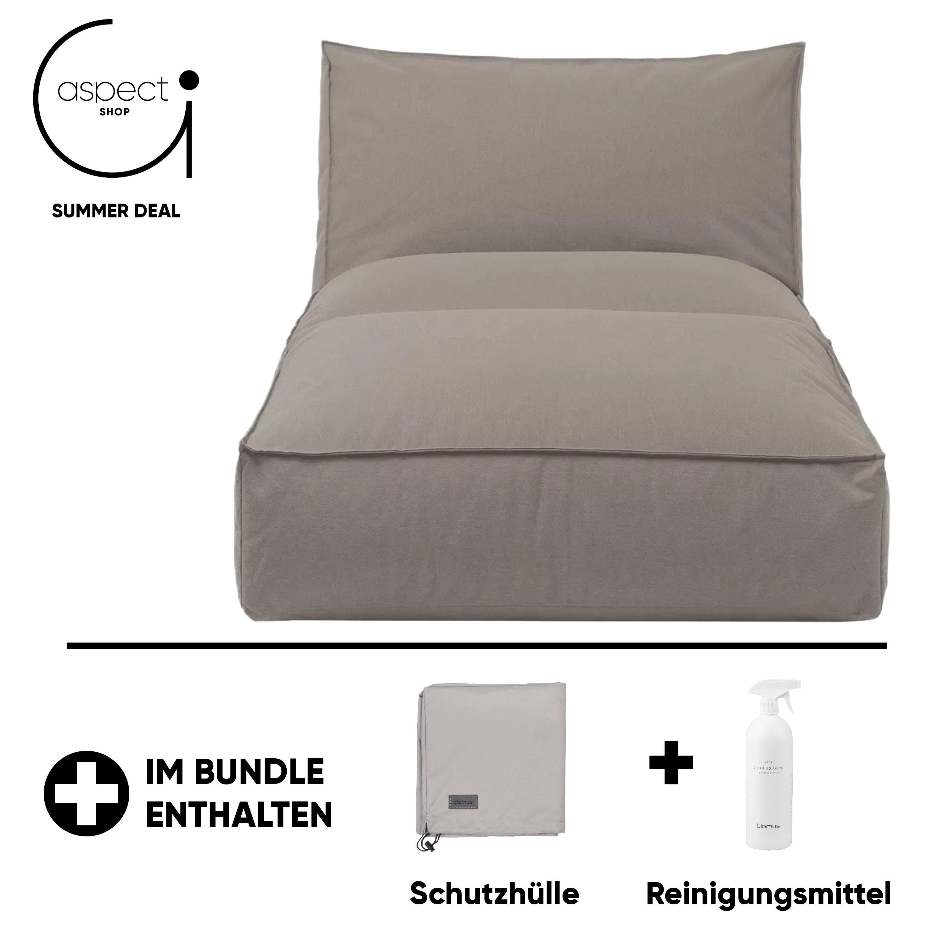 blomus Daybed Blomus STAY Outdoor Daybed inkl. gratis Schutzhülle & Reinigungsmittel