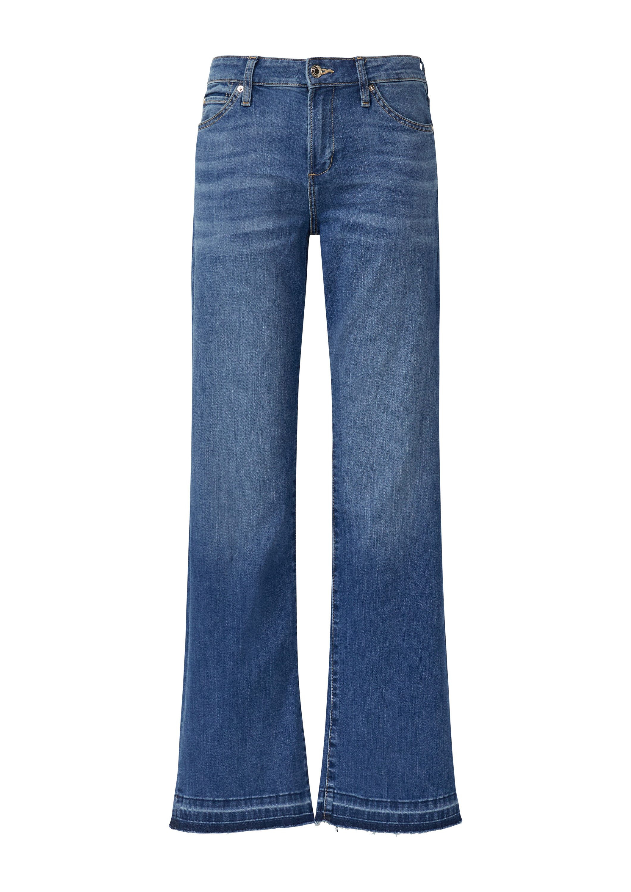 s.Oliver Bootcut-Jeans Jeans-Hose Jeans / Slim Fit / Mid Rise / Flared Leg günstig online kaufen