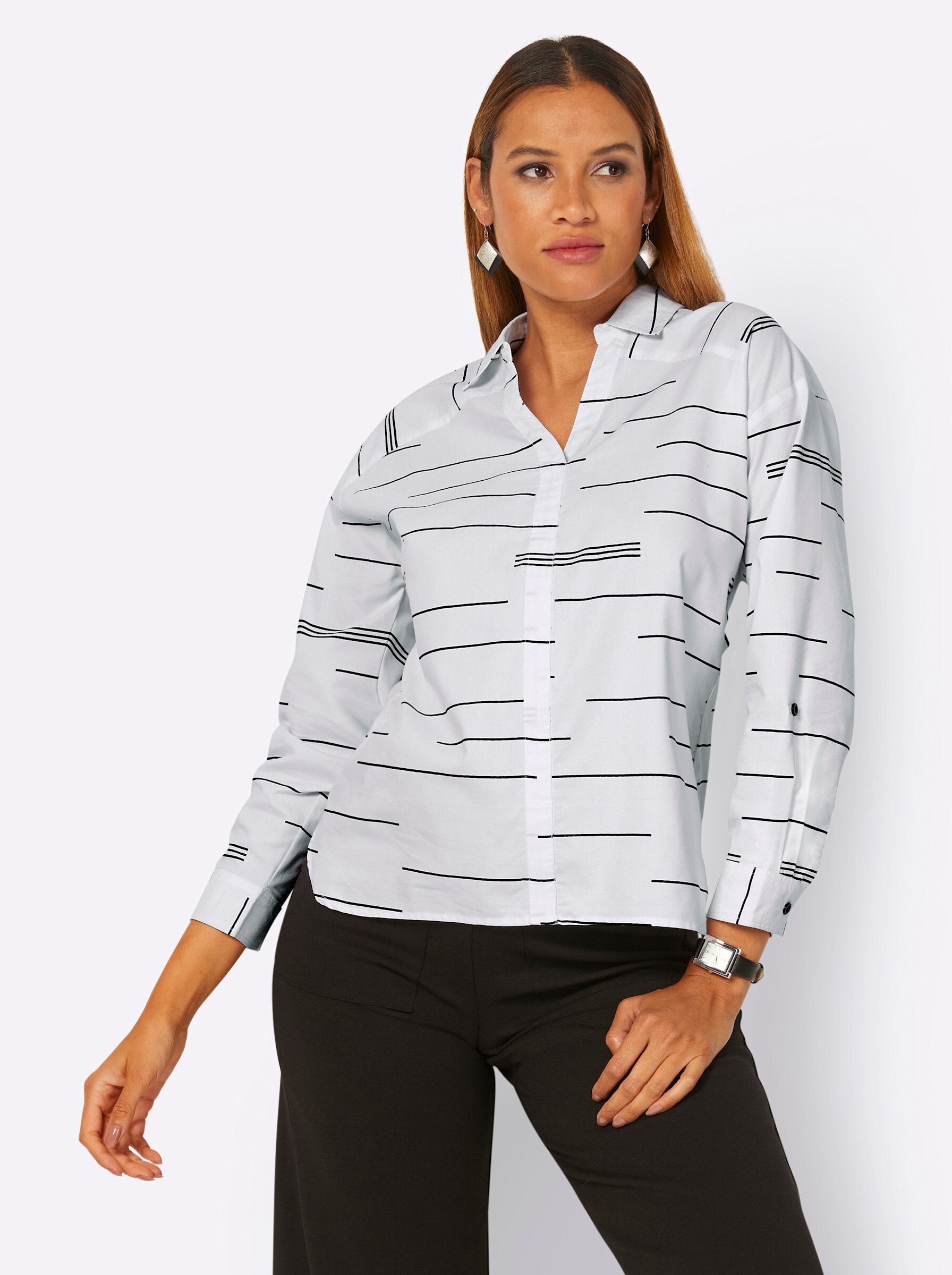 Klassische Bluse Bluse