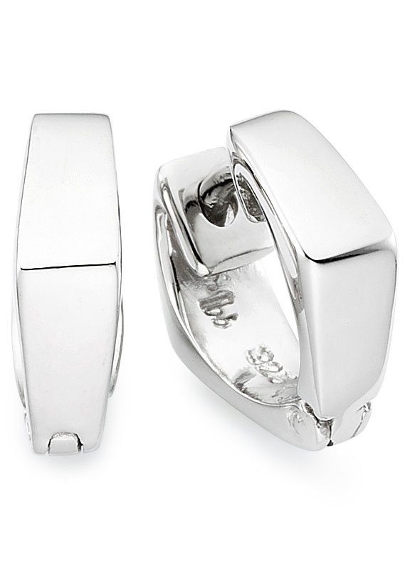 Bruno Banani Paar Creolen Schmuck Geschenk Silber 925 Ohrschmuck Ohrringe