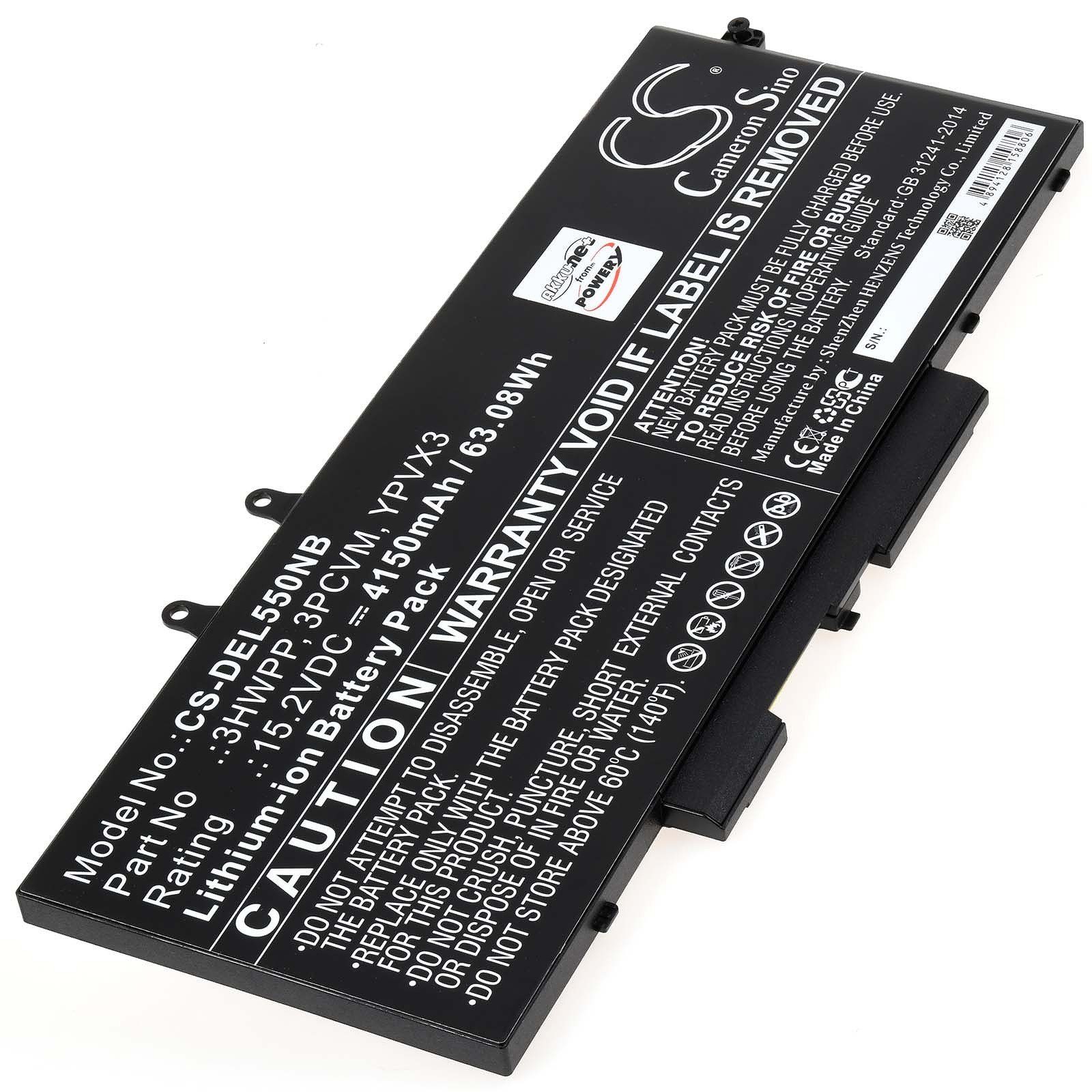 Powery Akku Laptop-Akku für 14 T09X2 Dell Latitude 5410