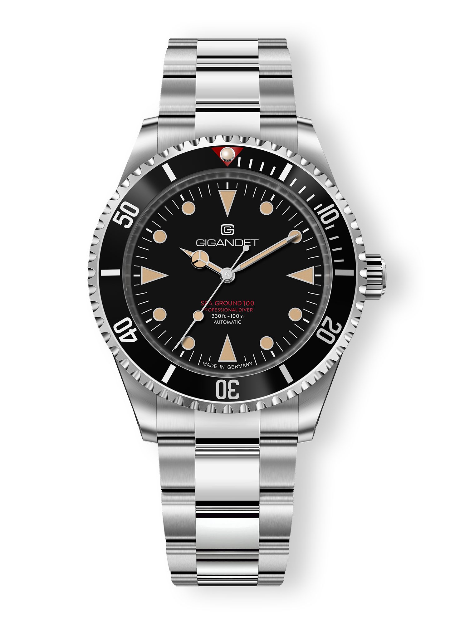 Gigandet Automatikuhr SEA GROUND 100, Made in Germany, Saphirglas, Swiss Su günstig online kaufen