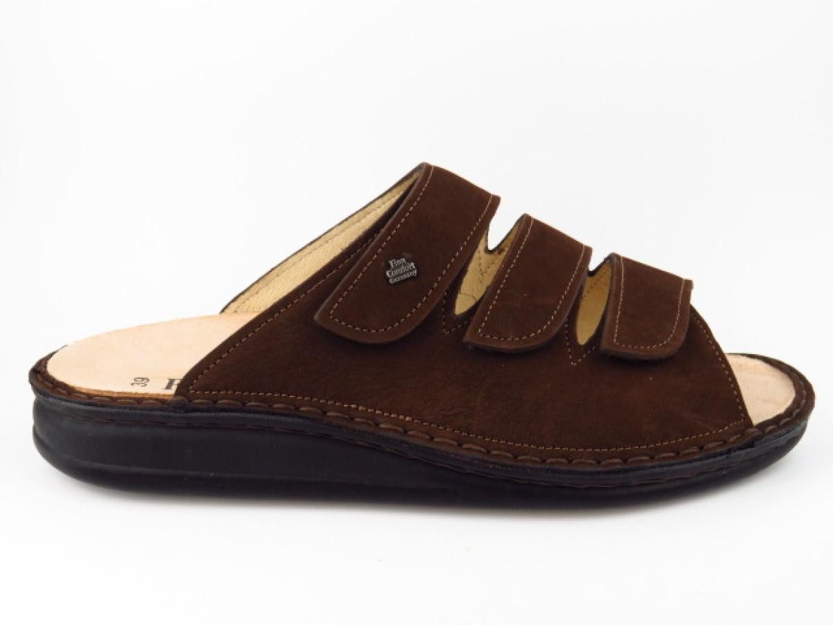 Finn Comfort Korfu Oilbuk coffee Pantolette günstig online kaufen