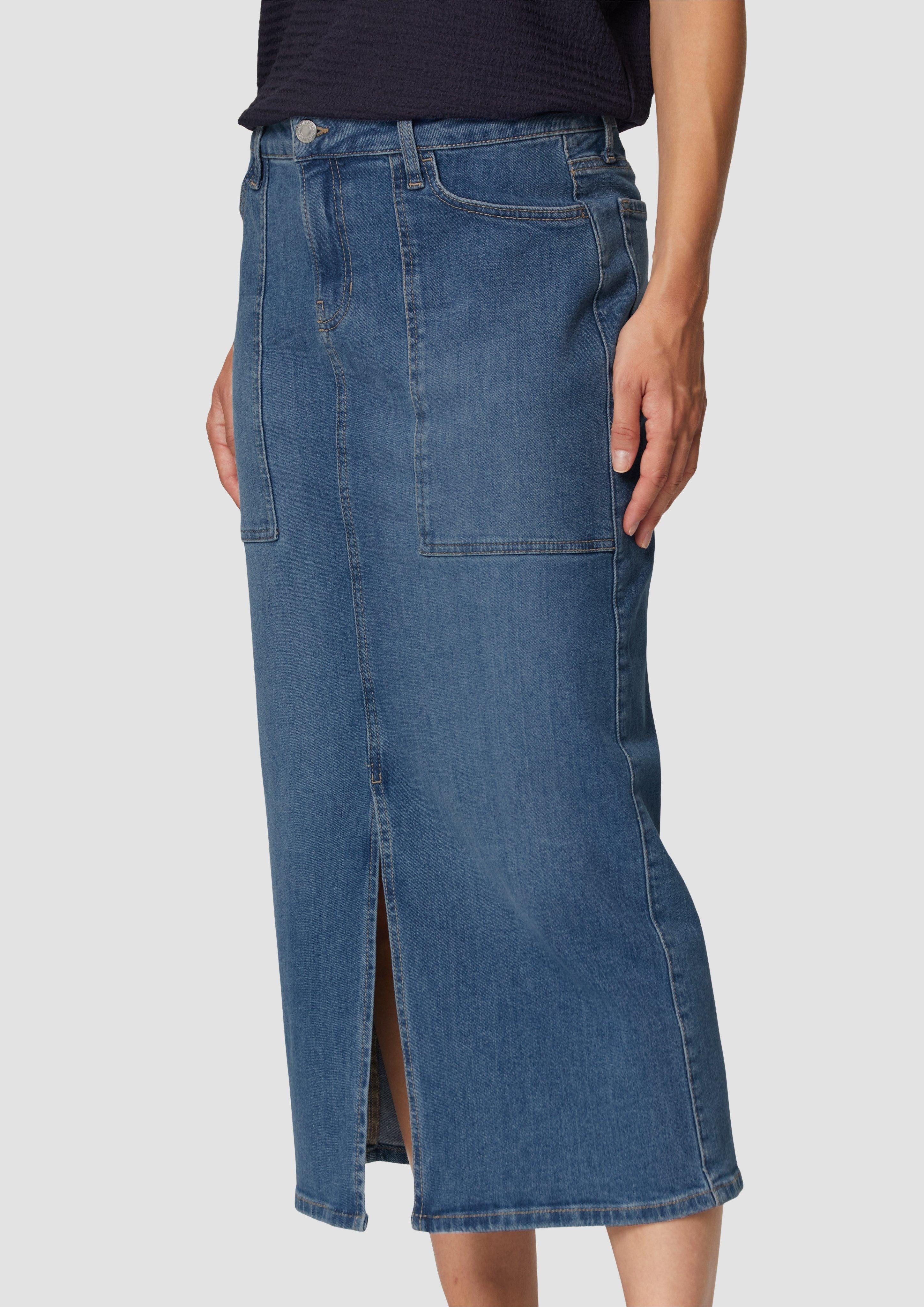 s.Oliver Maxirock Jeansrock in Midilänge günstig online kaufen