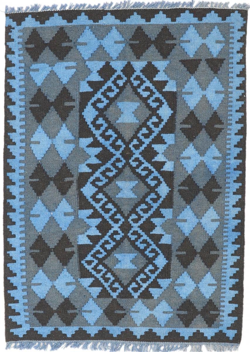 Orientteppich Kelim Afghan Heritage Limited 88x120 Handgewebter Moderner, Nain Trading, rechteckig, Höhe: 3 mm | Kurzflor-Teppiche