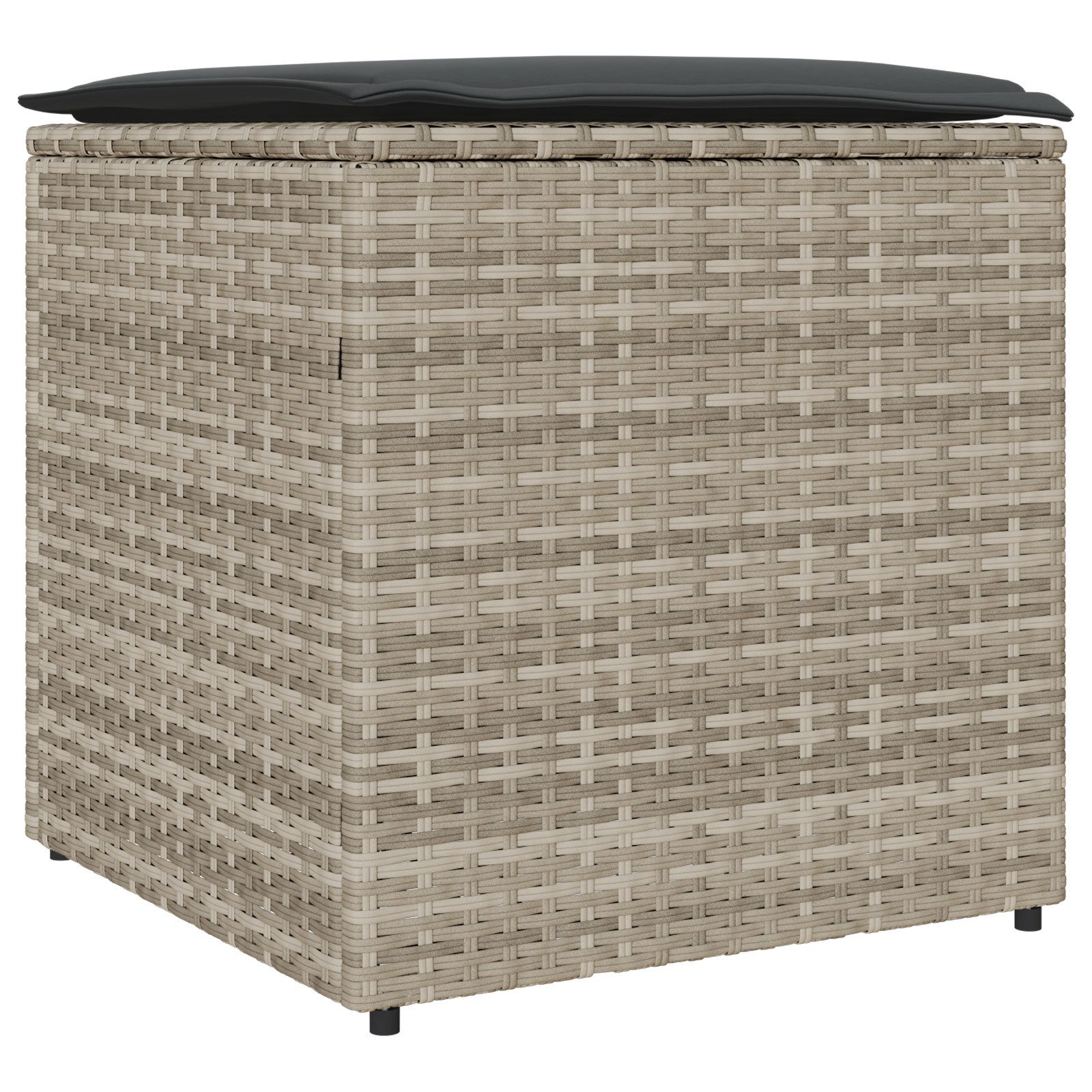 vidaXL Gartenbox Outdoor Speicherbox Hellgrau und günstig online kaufen