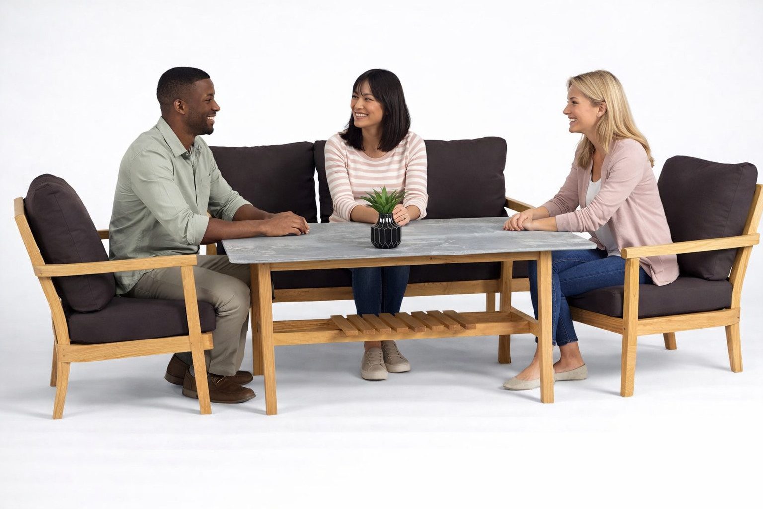 JVmoebel Couchtisch Couchtisch Modern Couchtisch Premium Couchtisch Gartenmöbel Marmor, Made in Europa