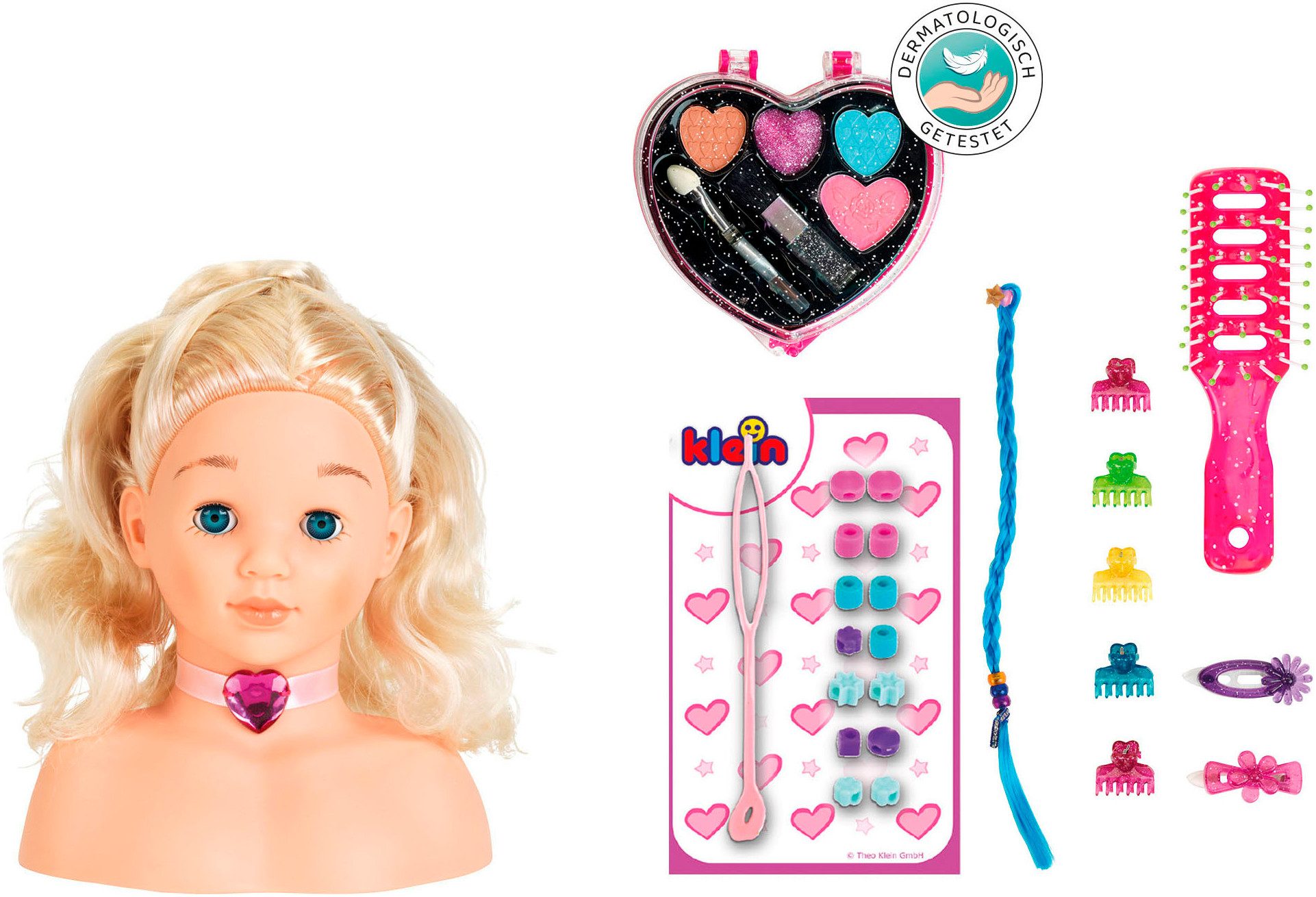 Klein Frisier- & Schminkkopf Little Sophia