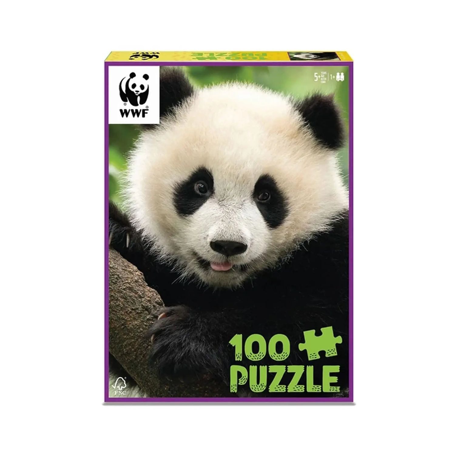 ambassador Puzzle Ambassador - Panda 100 Teile, 100 Puzzleteile