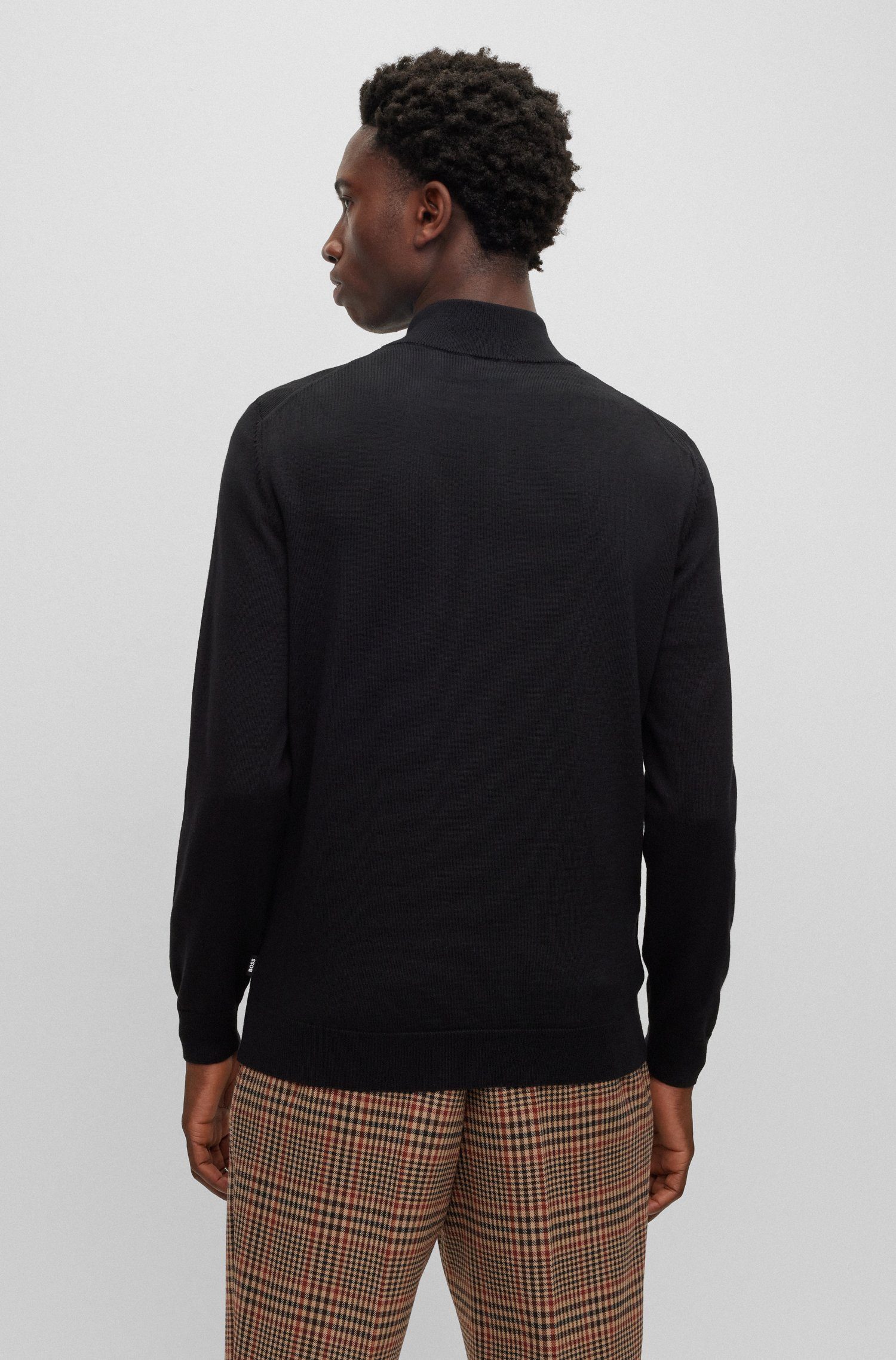 BOSS Strickjacke Balonso (1-tlg)