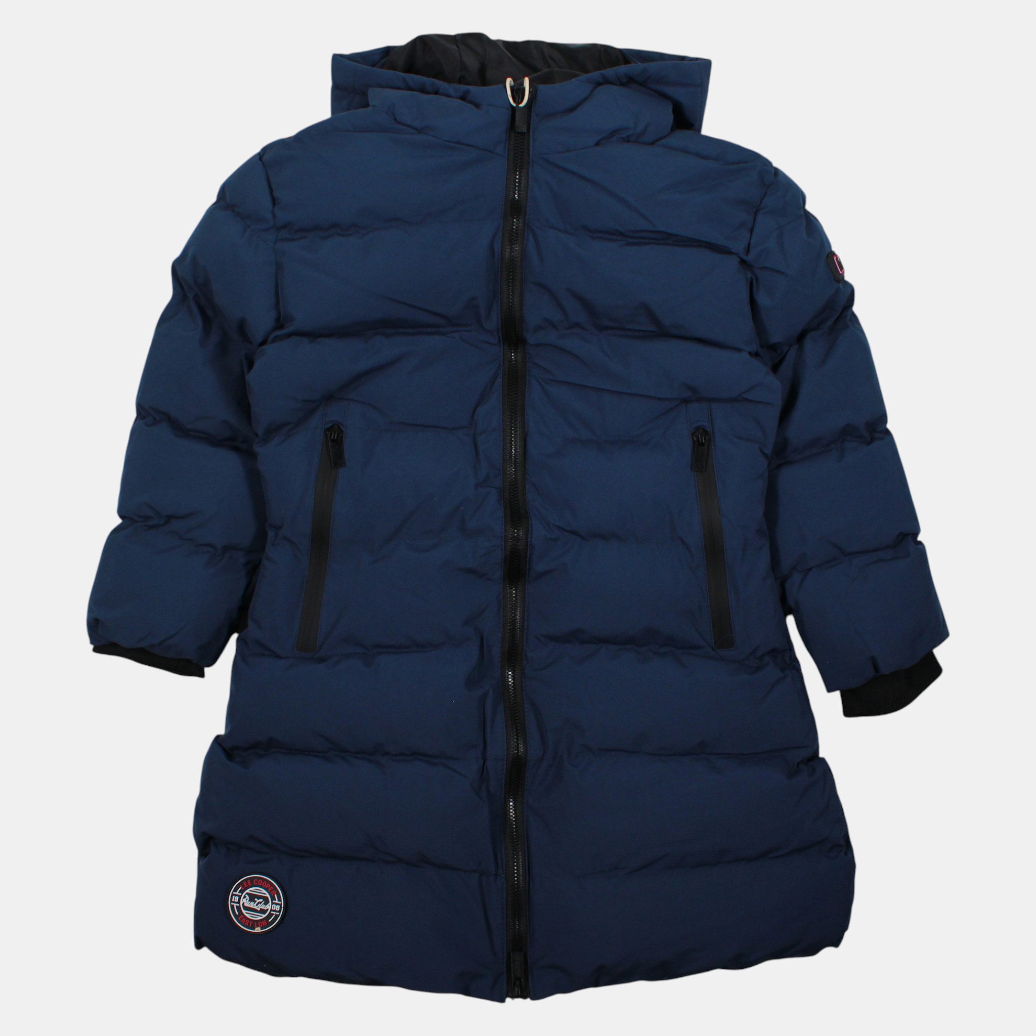 Lee Cooper Parka Mädchen Parka lang Winterjacke Jacke 4–14 Jahre mit Kapuze Kinderjacke Mädchen Mantel knielang Jacke – Bild 3 von 5