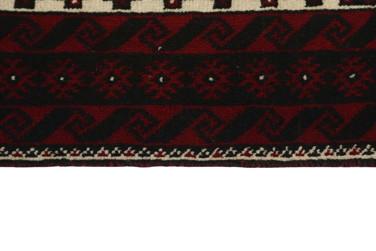 Orientteppich Belutsch Trading, Höhe: Nain 94x196 6 / Läufer, Handgeknüpfter Perserteppich rechteckig, Orientteppich mm