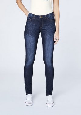 OKLAHOMA PREMIUM DENIM Straight-Jeans aus stretchigem Material-Mix (1-tlg)