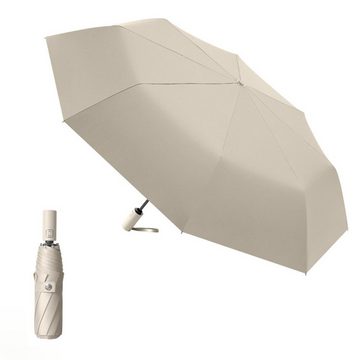 HAMÖWO Taschenregenschirm Taschenregenschirm,Automatischer Regenschirm mit 10 Gräten