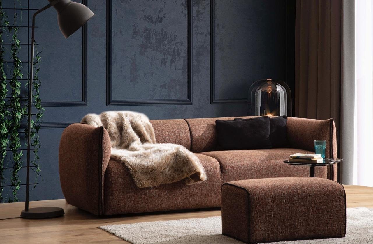 Sofa Neu, Sitz Europa Sofagarnitur Teile, 3 Gruppe Garnitur Sets Set Möbel JVmoebel Made Couch 4+3+1 in 3tlg