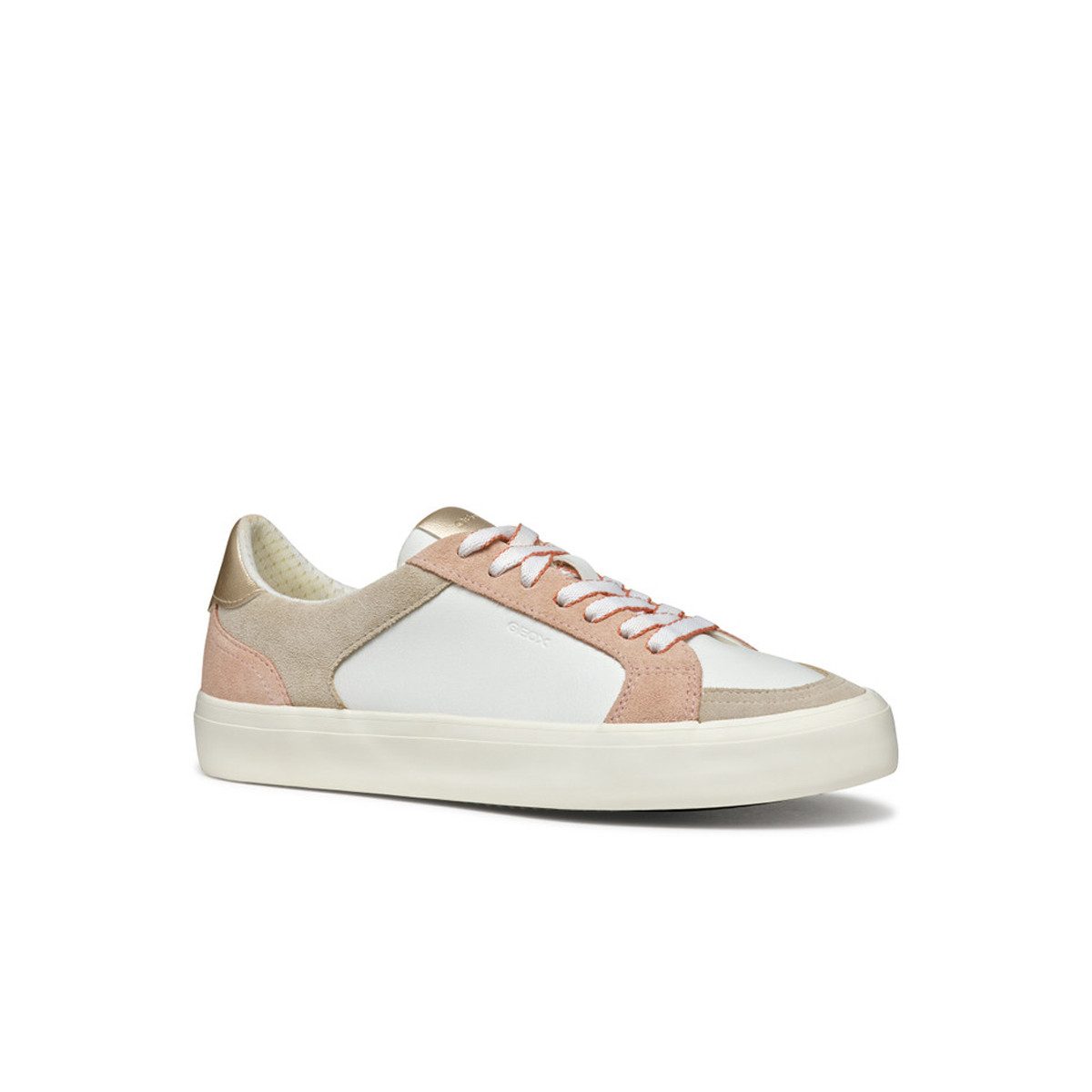 Geox GEOX EMMELENY, Sneaker, Weiß,kombiniert, Damen Sneaker