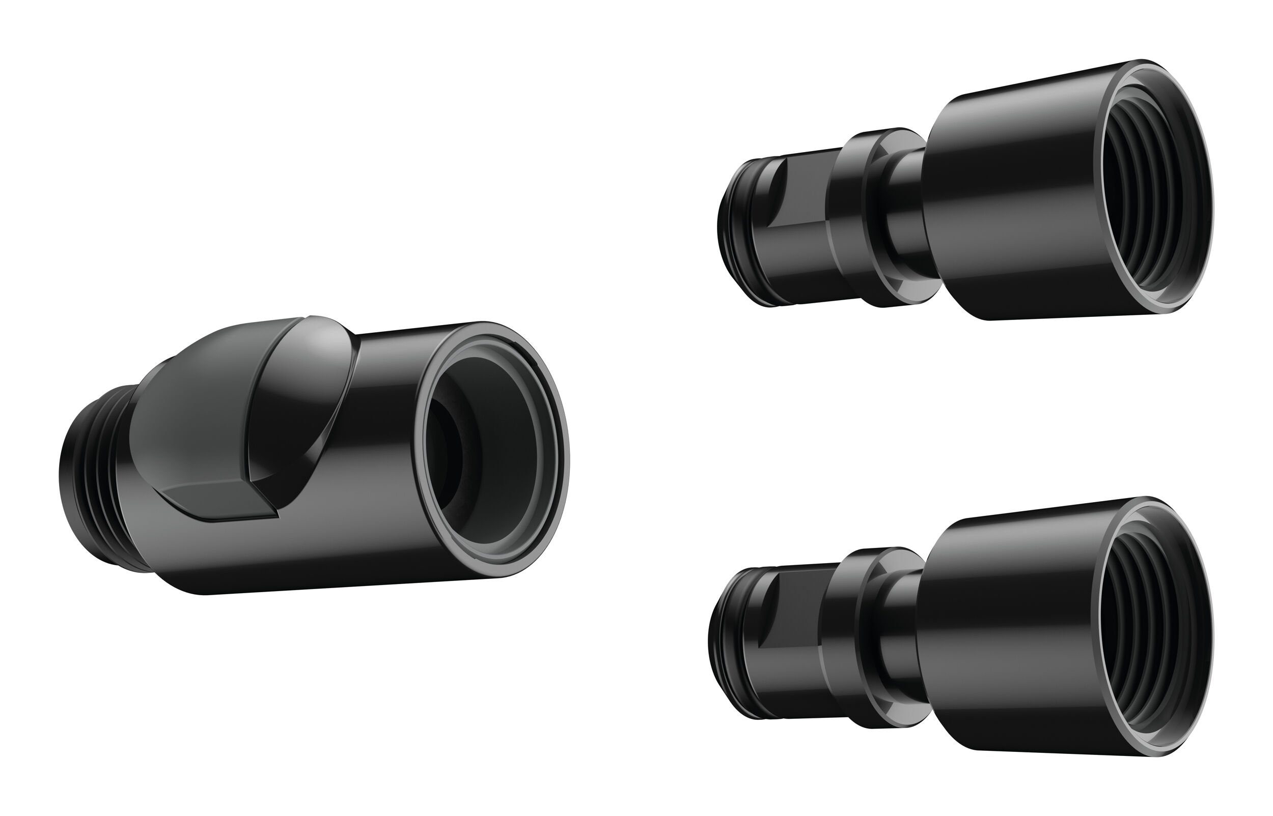 hansgrohe Brausegarnitur, Höhe 2.4 cm, Schnellkupplung für Handbrausen - Sc günstig online kaufen