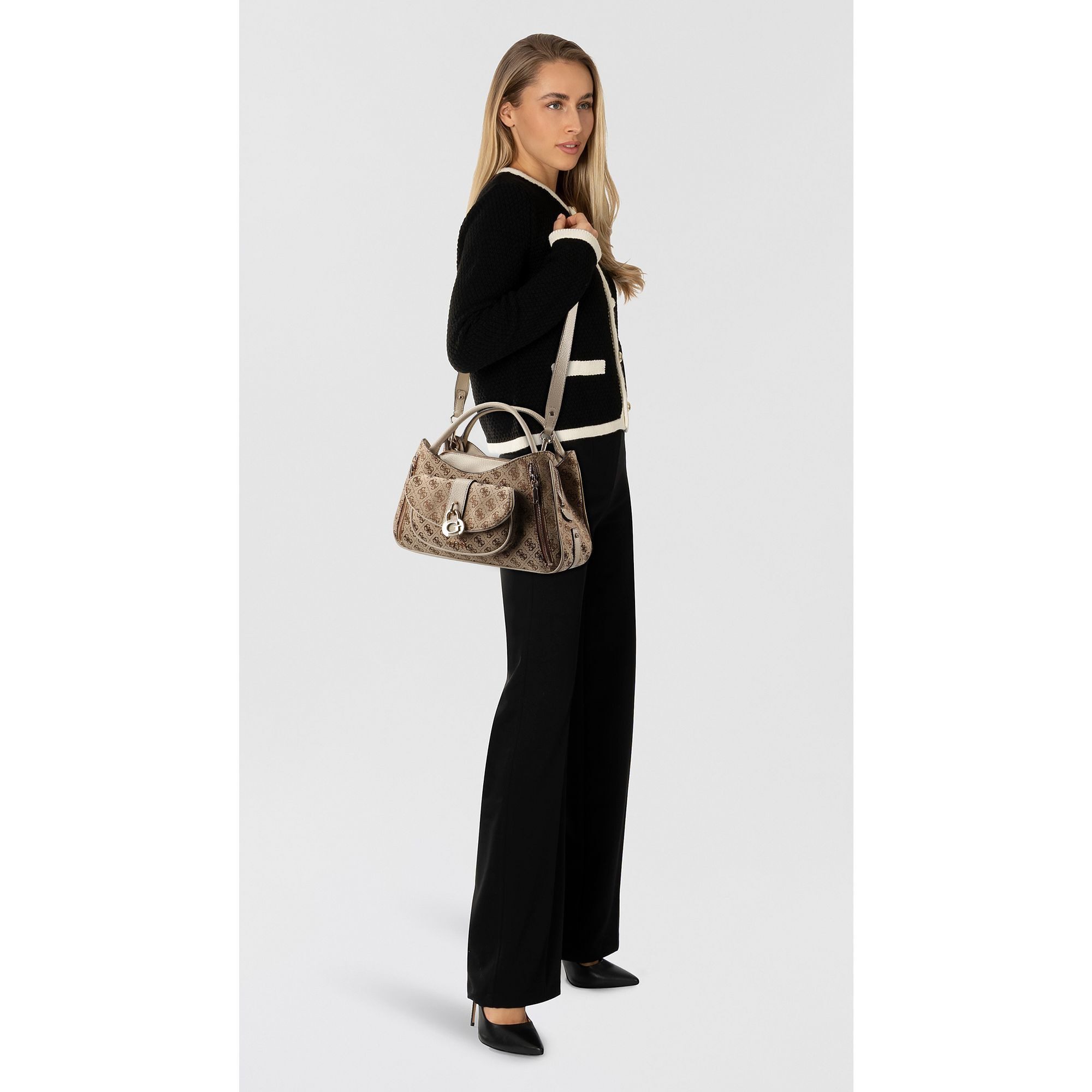 Guess Henkeltasche Jessa, Polyester günstig online kaufen