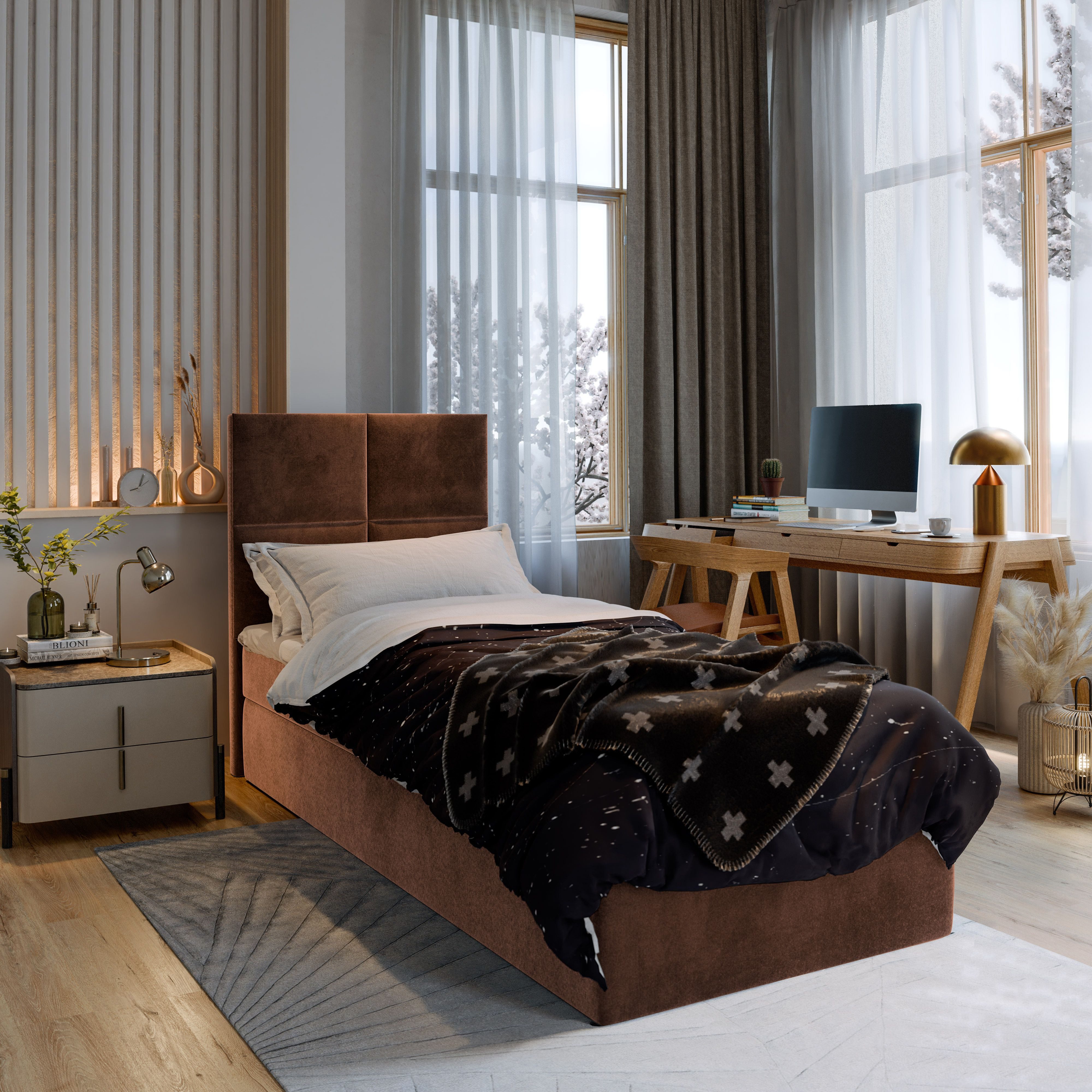 Masseno Boxbett LENA 90x200 cm mit günstig online kaufen