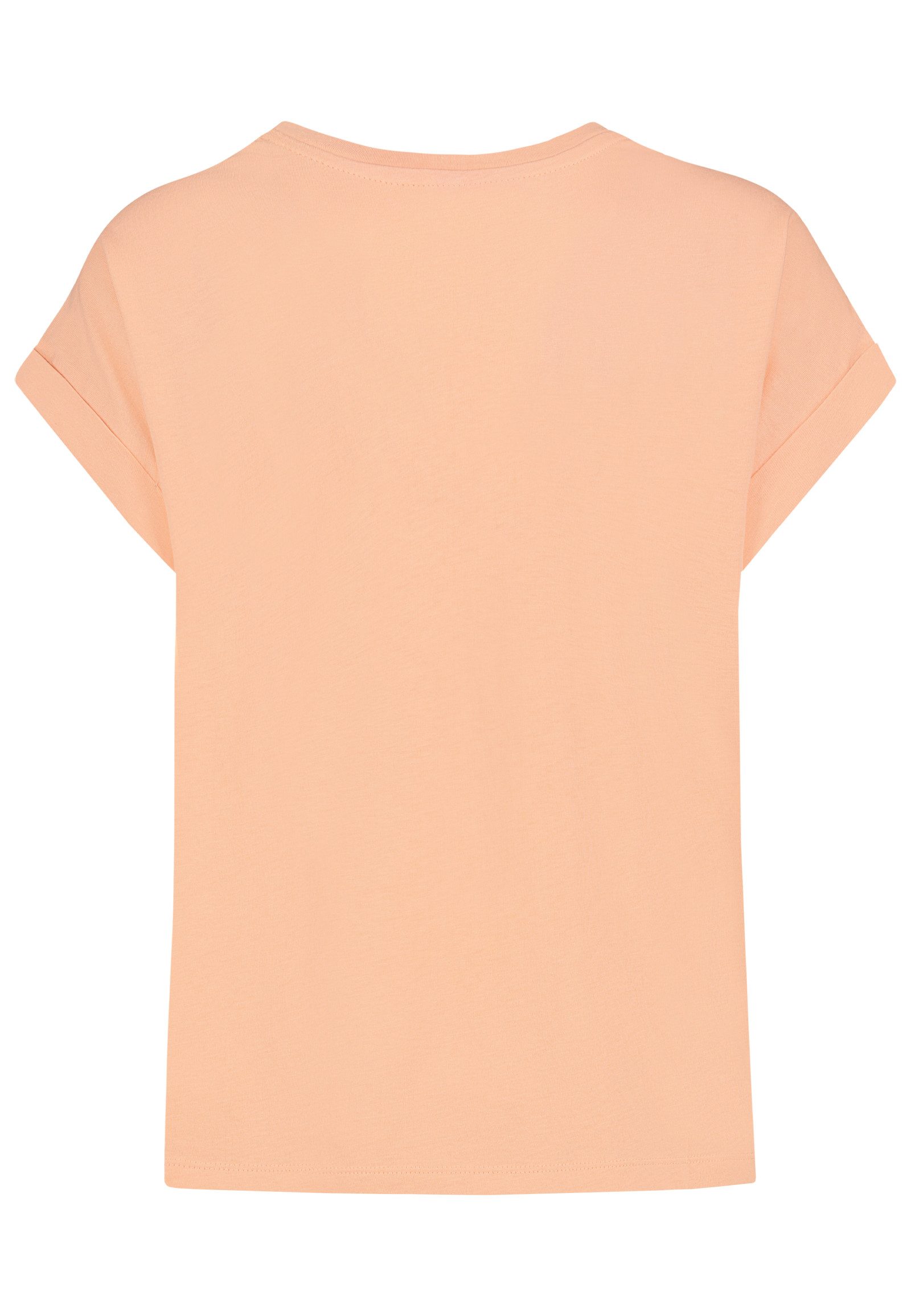 Eight2Nine T-Shirt Rundhalsausschnitt Kurzarm Gerader Schnitt Frontprint (1-tlg) D12041M02335T_T-shirts