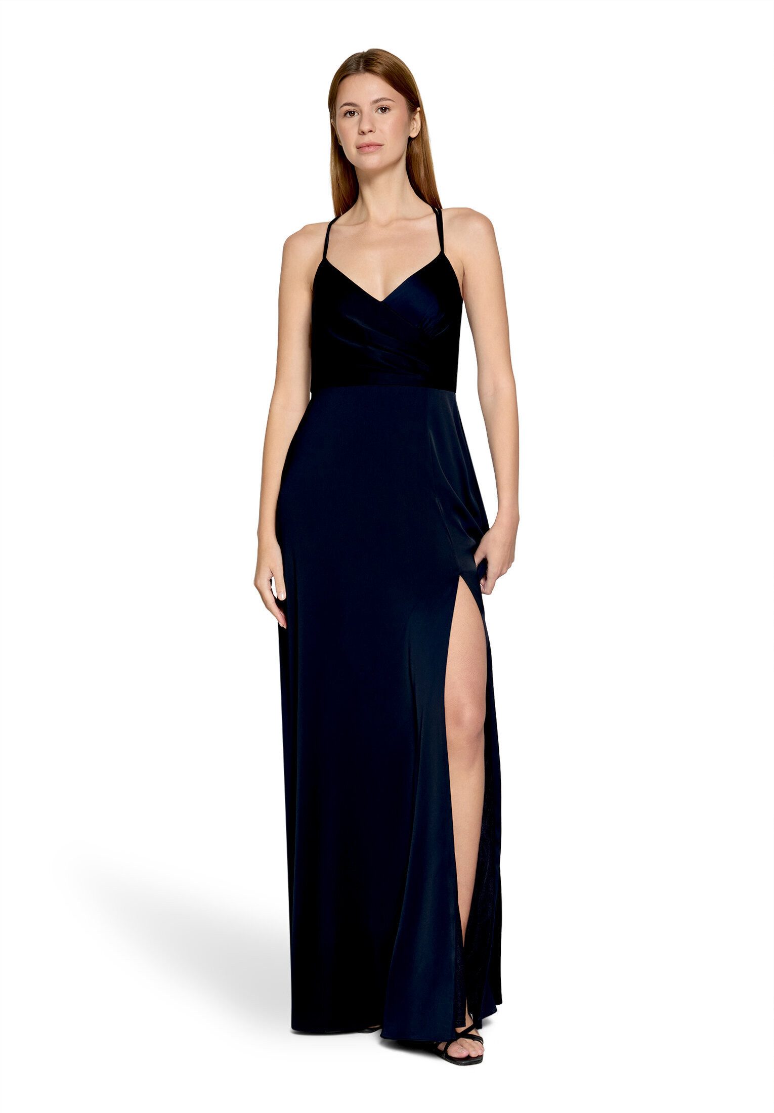 Vera Mont Abendkleid Damen mit V-Ausschnitt