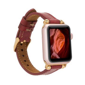 Renna Leather Uhrenarmband Fitbit Charge 5 6 Leder Smart Uhrenarmband