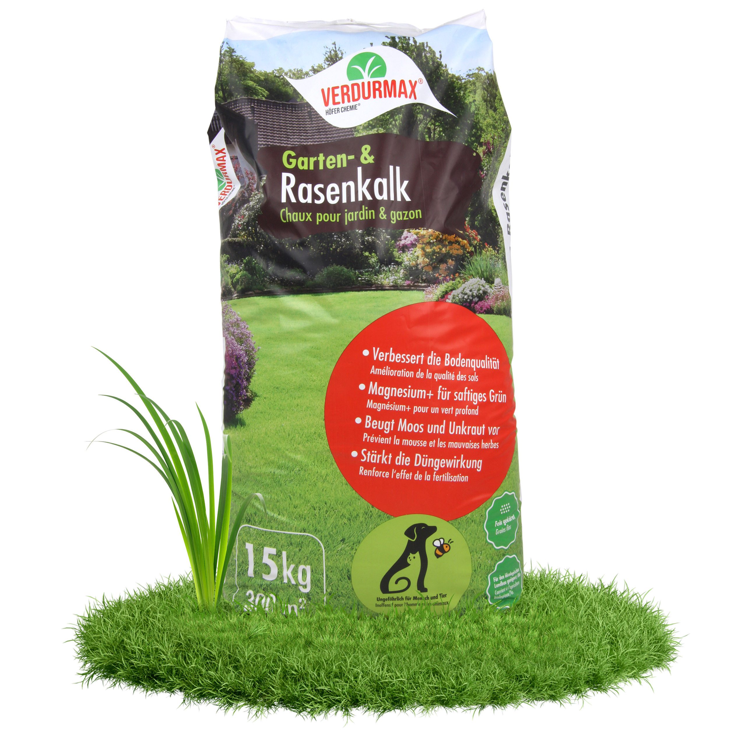Höfer Chemie GmbH Rasenkalk 15 kg günstig online kaufen
