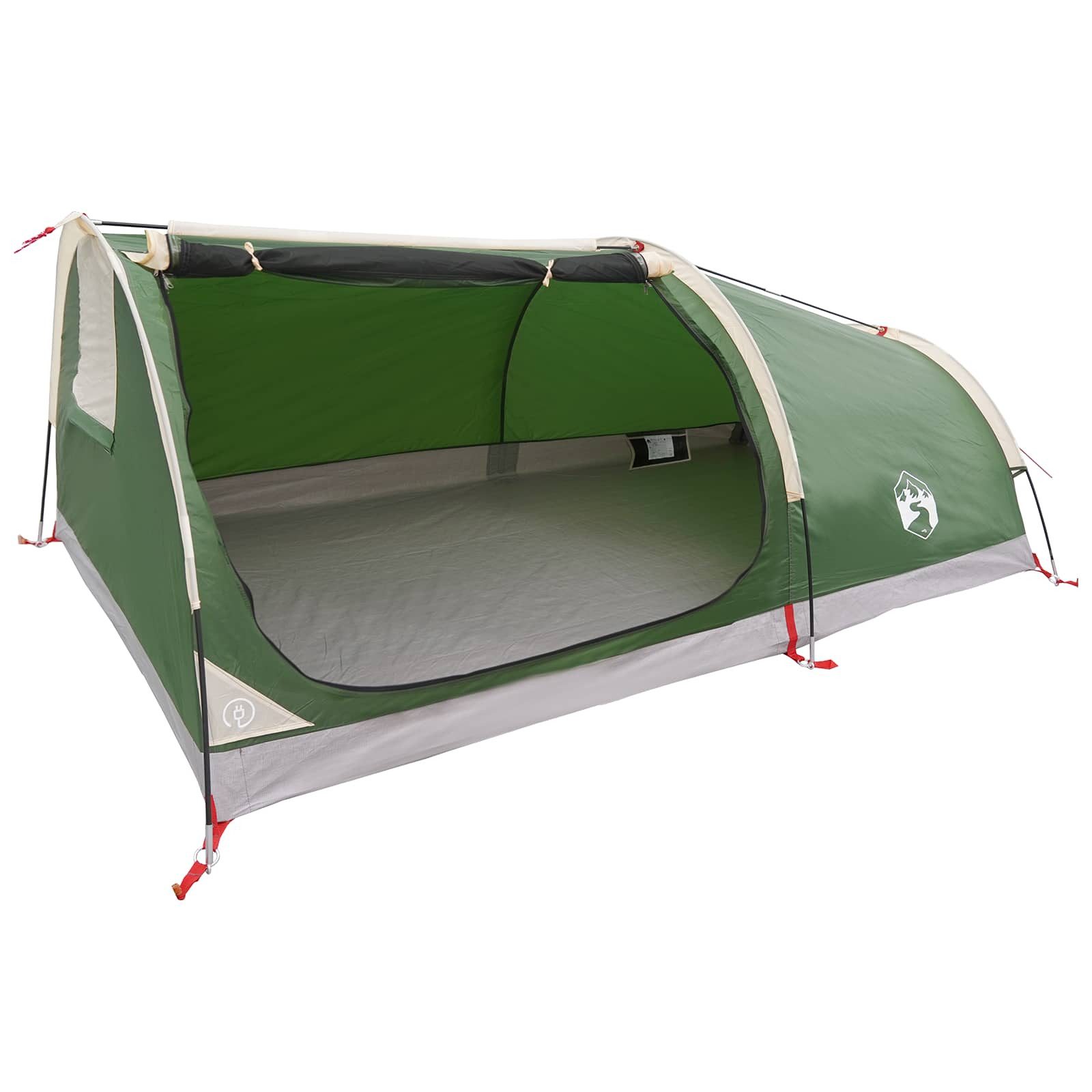 vidaXL Kuppelzelt Wasserabweisendes Wandern-Zelt 1 Personen 1-Person Grün, (1 tlg)