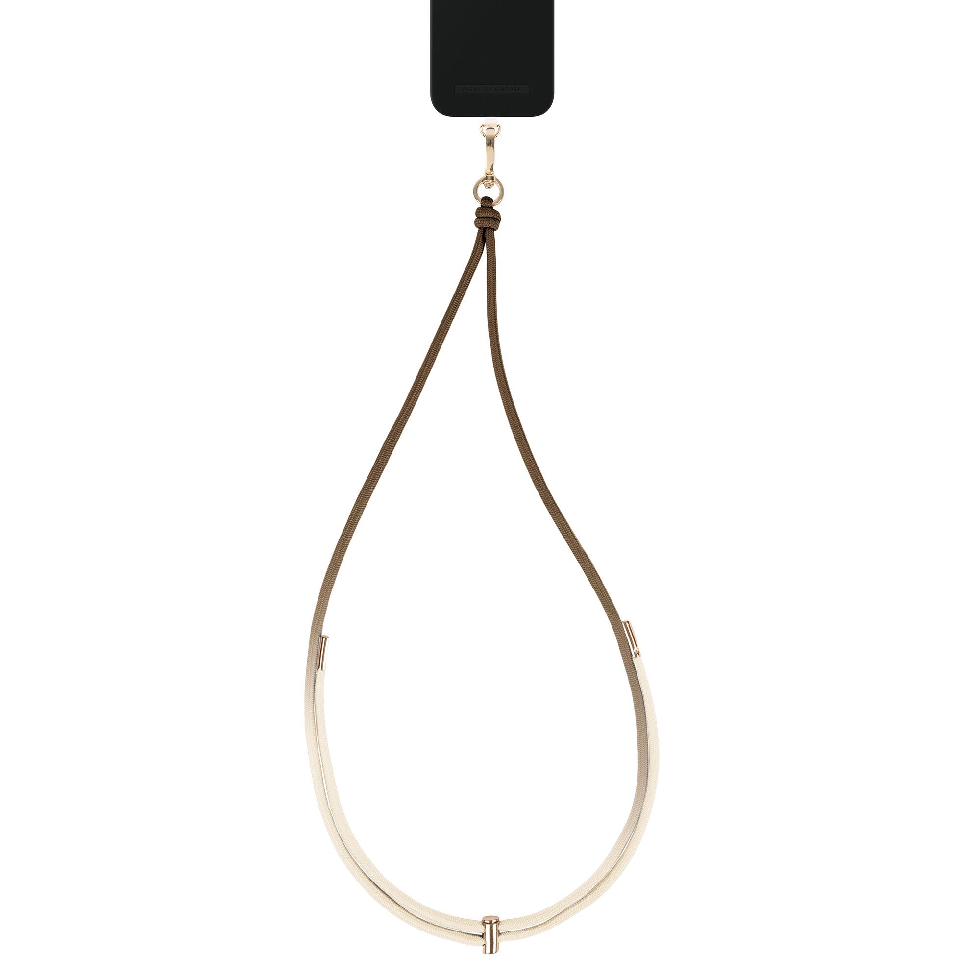 iDeal of Sweden Smartphone-Tragegurt iDeal of Sweden Phone Cord Strap Universal - Mocha Mousse, (1-tlg)