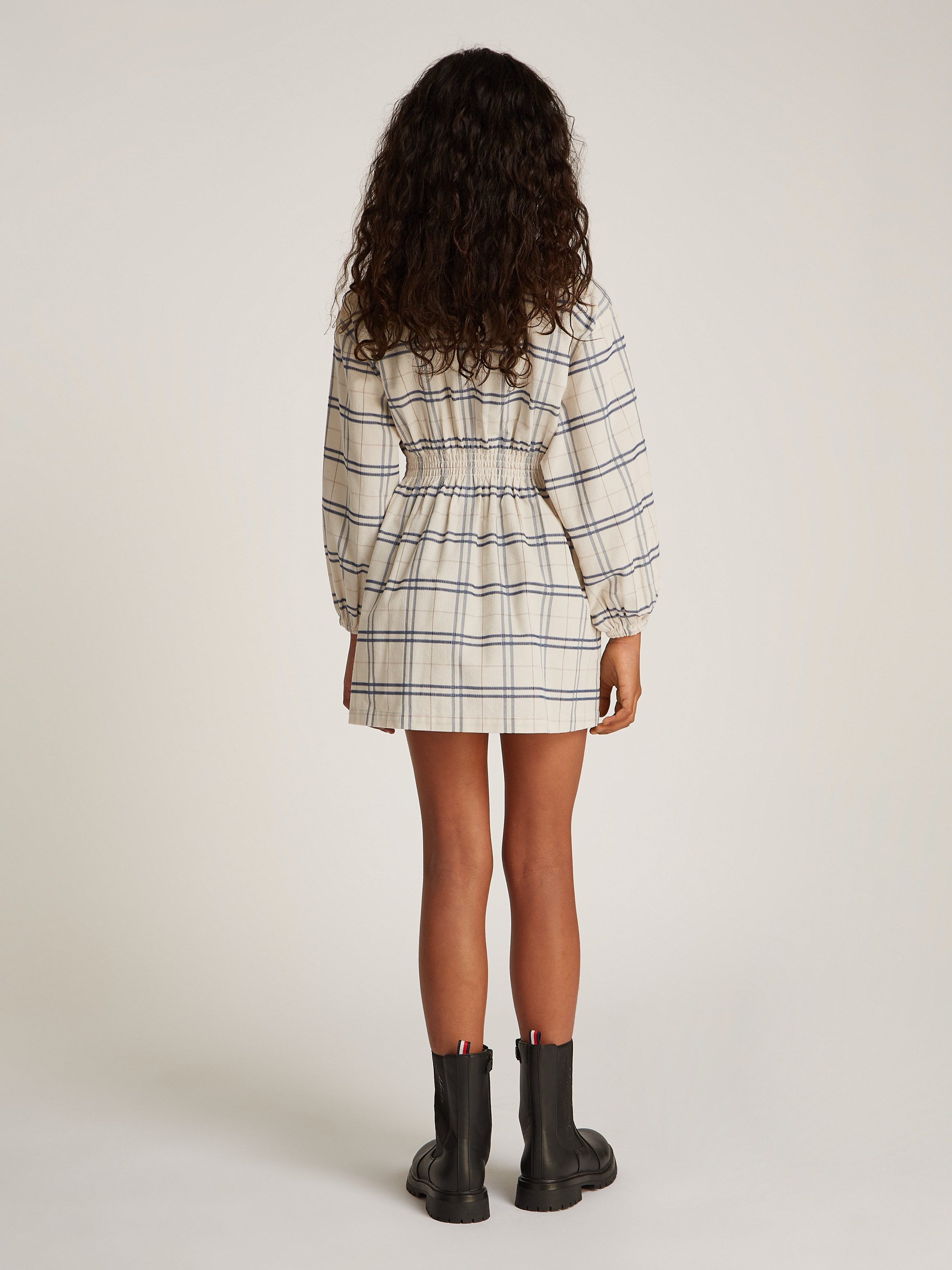 Tommy Hilfiger Hemdblusenkleid CORDUROY CHECK SHIRT günstig online kaufen
