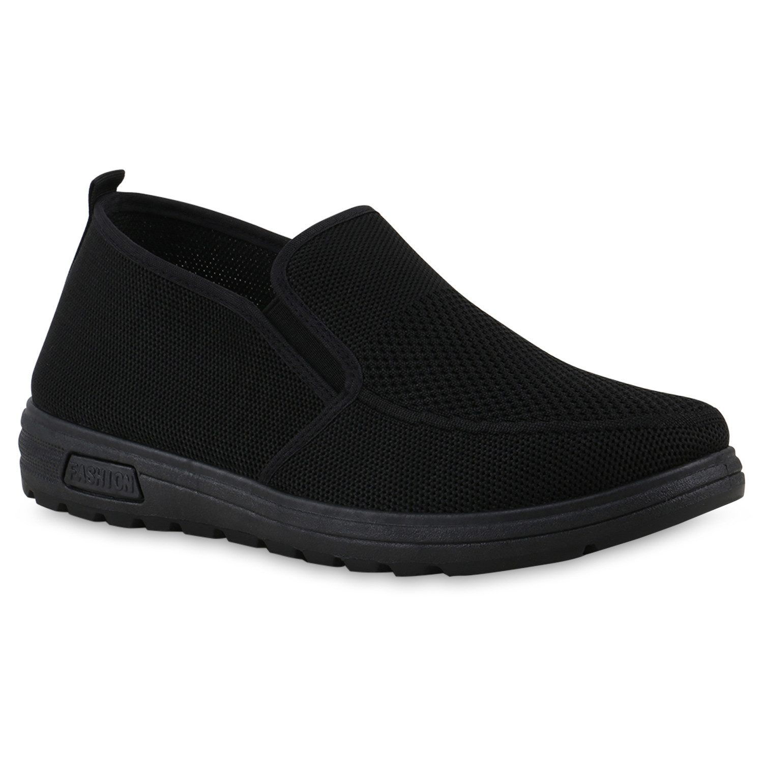 VAN HILL 841706 Laufschuh Herren Slip Ons Sportschuhe Sportliche Strick Pro günstig online kaufen