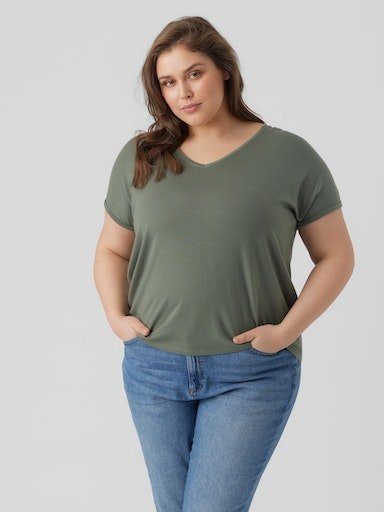 Vero Moda Curve V-Shirt VMAYA SS günstig online kaufen