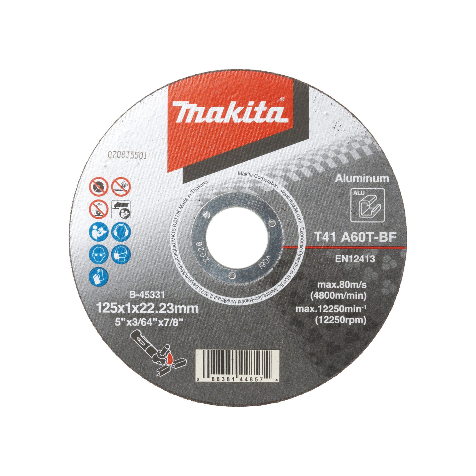 Makita Trennscheibe Makita Trennscheibe 125x1mm Alu