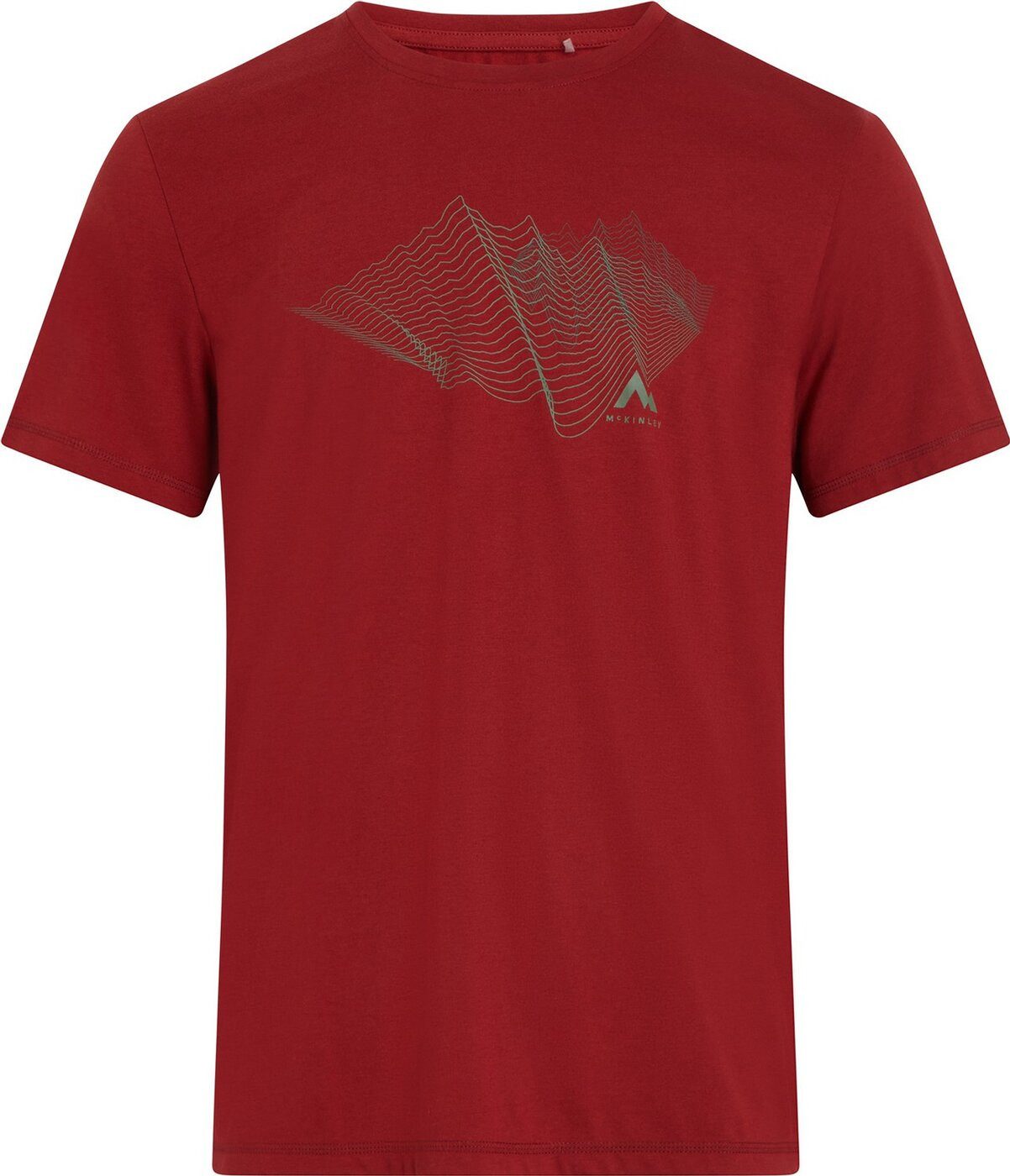 McKINLEY T-Shirt He.-T-Shirt Hemo II M RED DARK