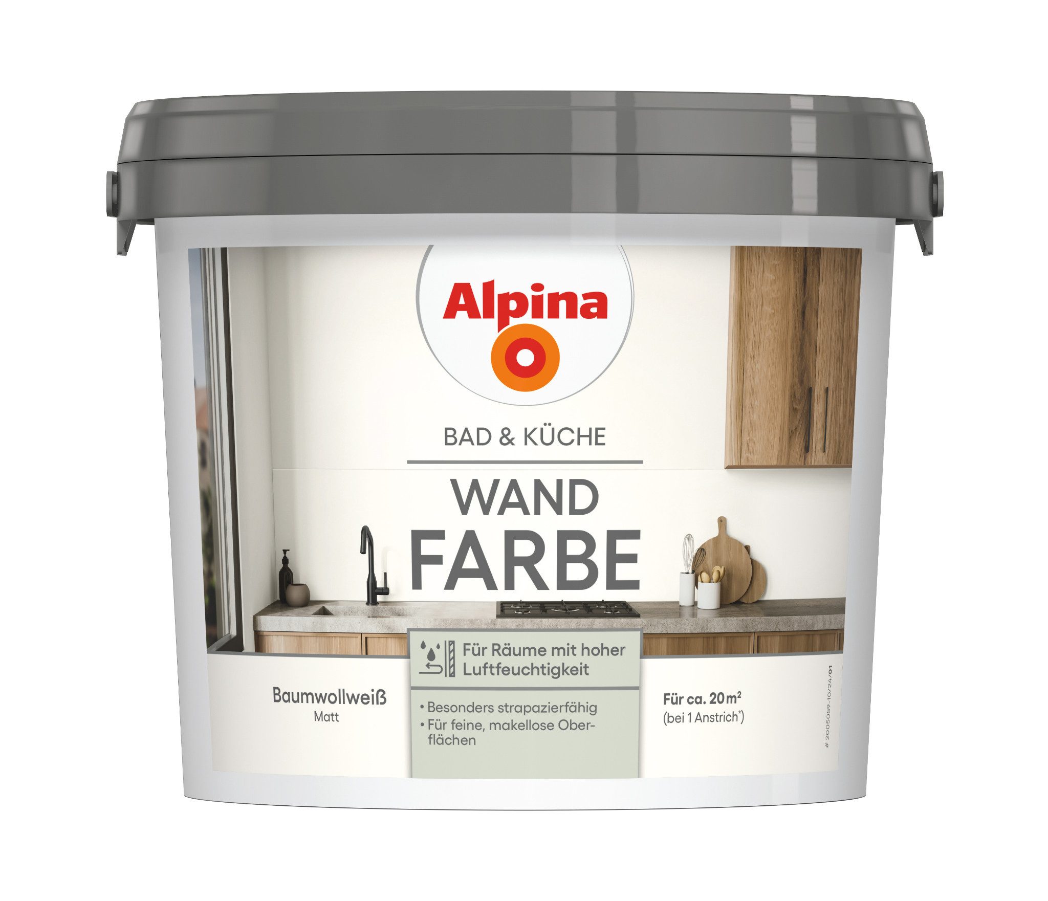 Alpina Wandfarbe Alpina Bad & Küche Wand-Farbe
