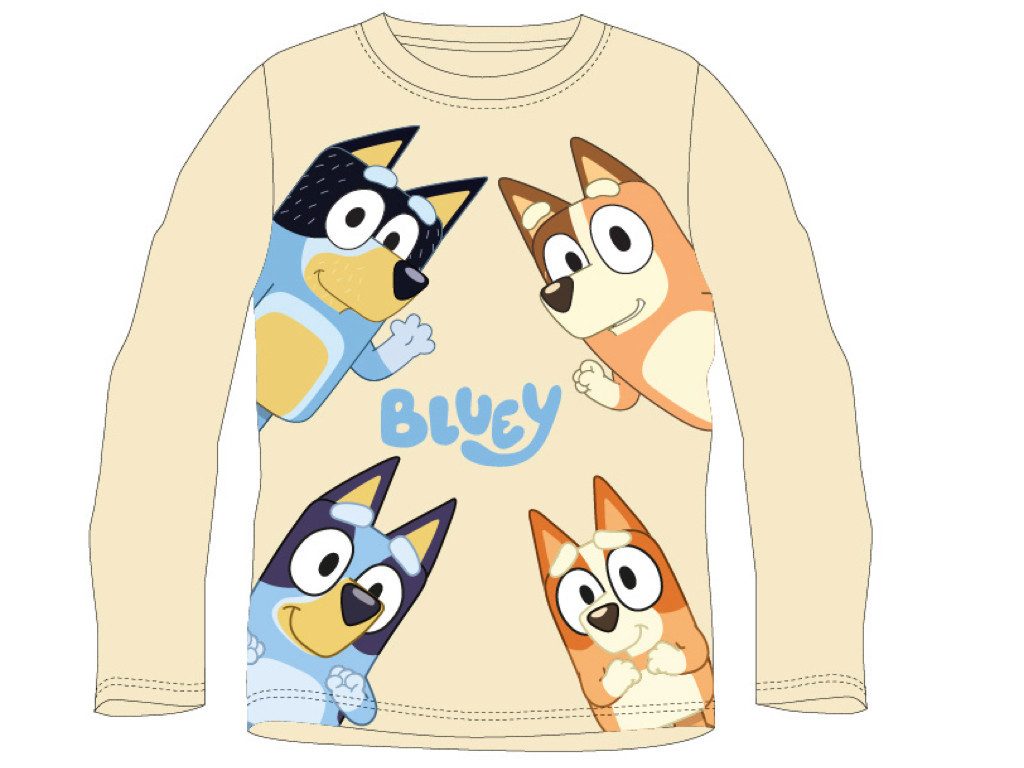 Bluey Langarmshirt Bluey und Bingo für Jungen