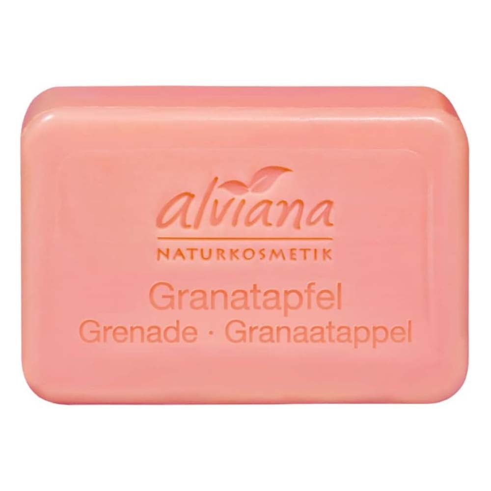 alviana Handseife Pflanzenölseife - Granatapfel 100g