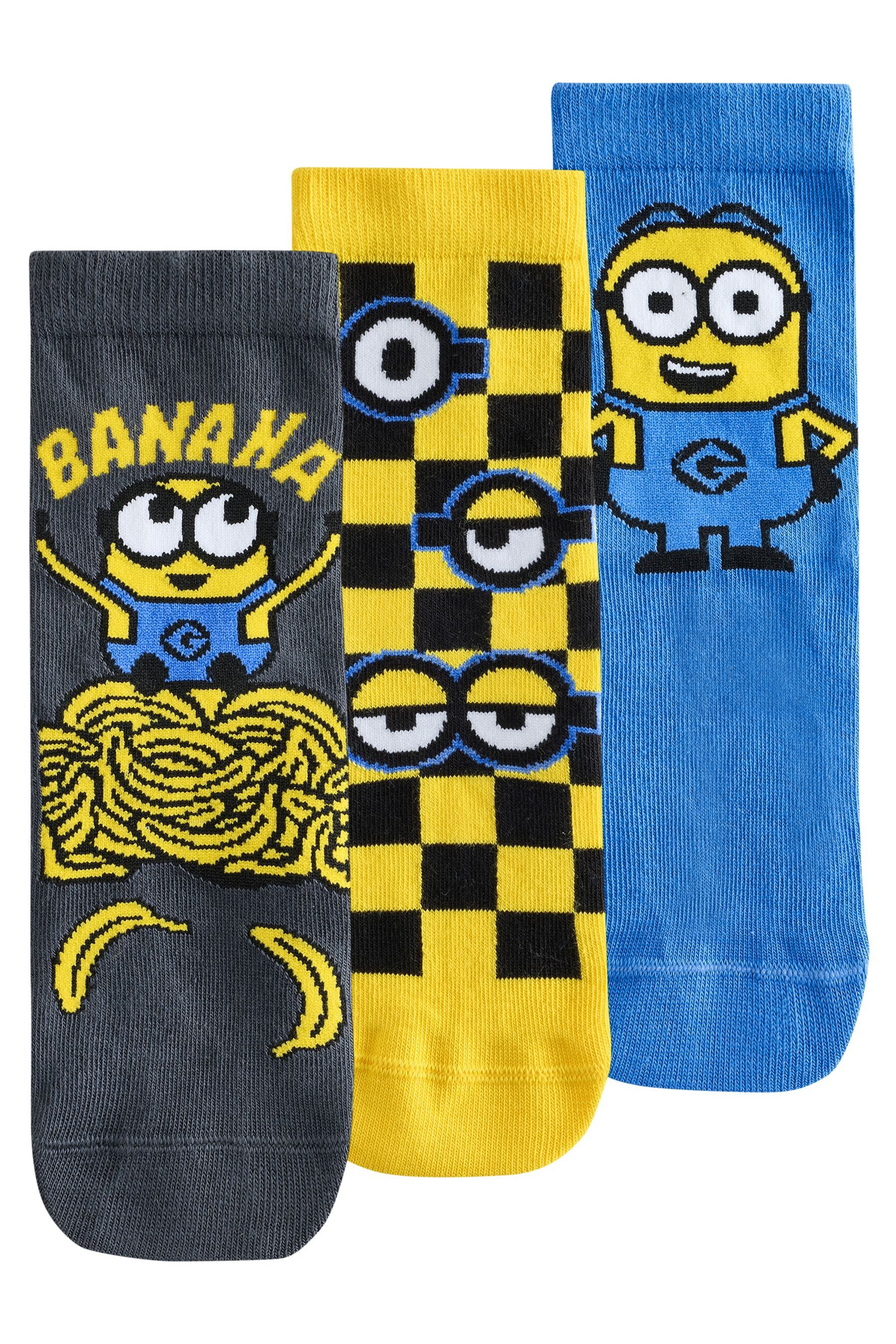 Next Basicsocken Lizenzierte Socken mit Baumwolle, 3er-Pack (3-Paar)