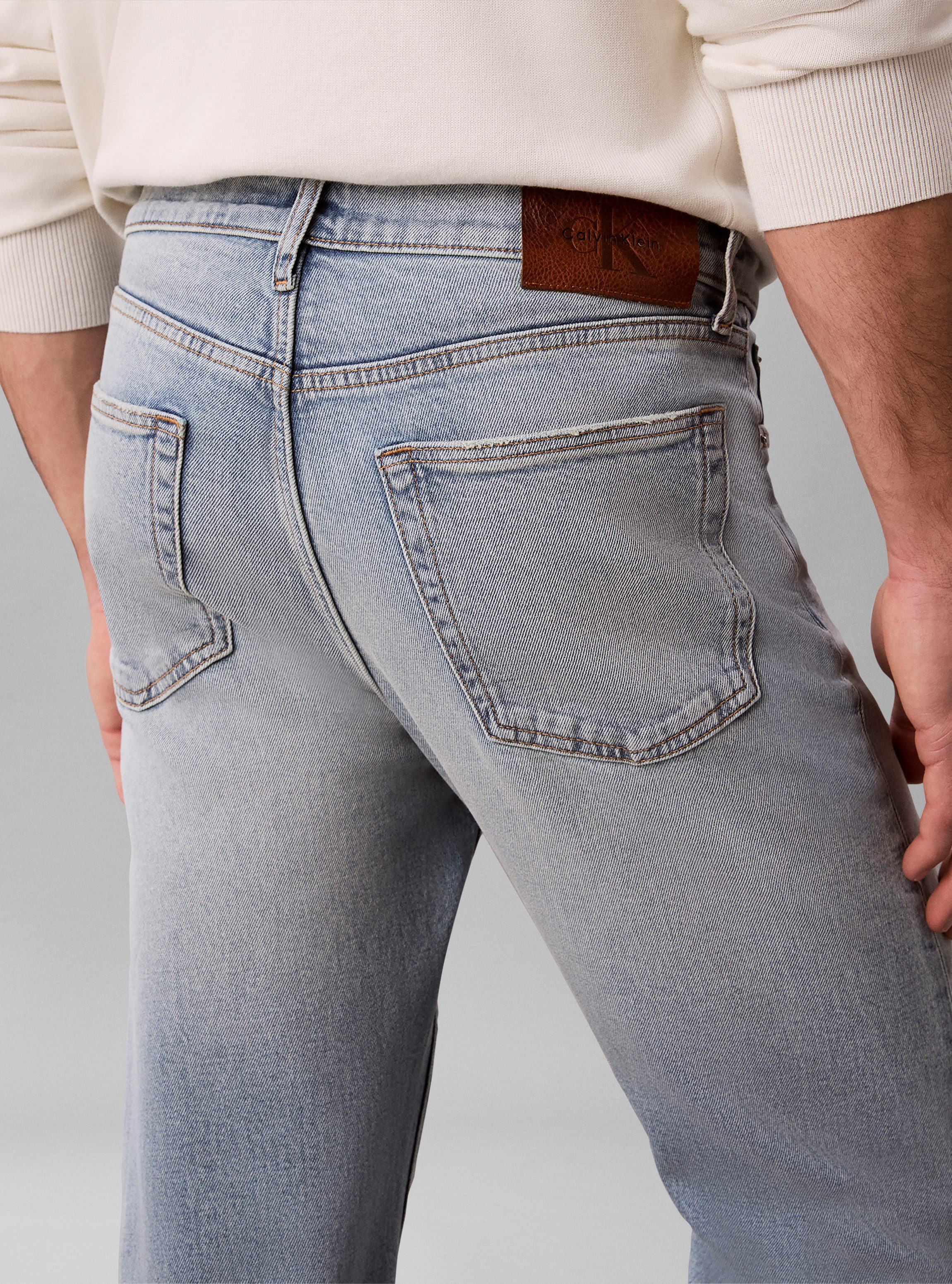 Calvin Klein Jeans Straight-Jeans Regular fit mit Taschen
